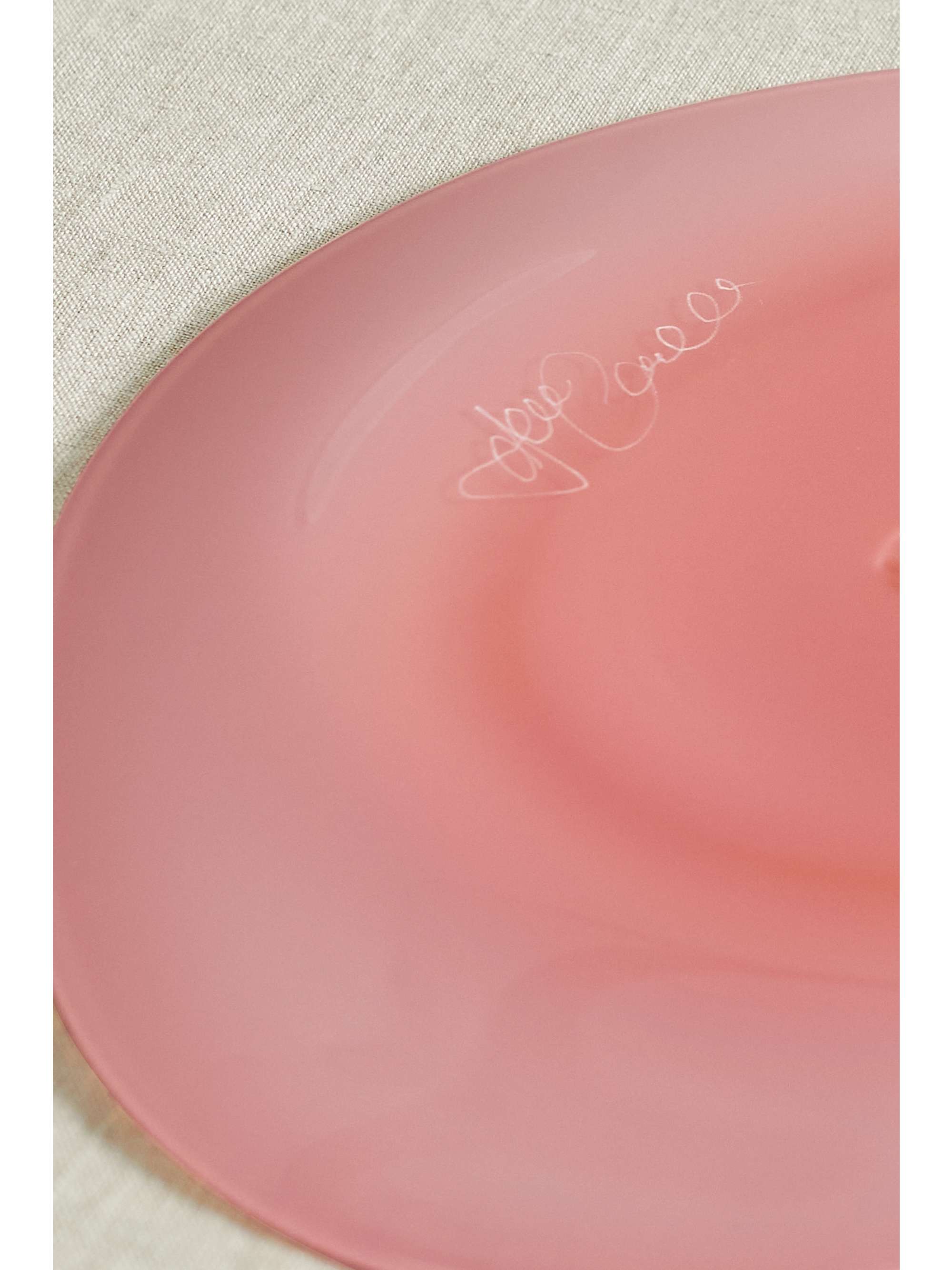 HELLE MARDAHL Assiette en verre Bon Bon