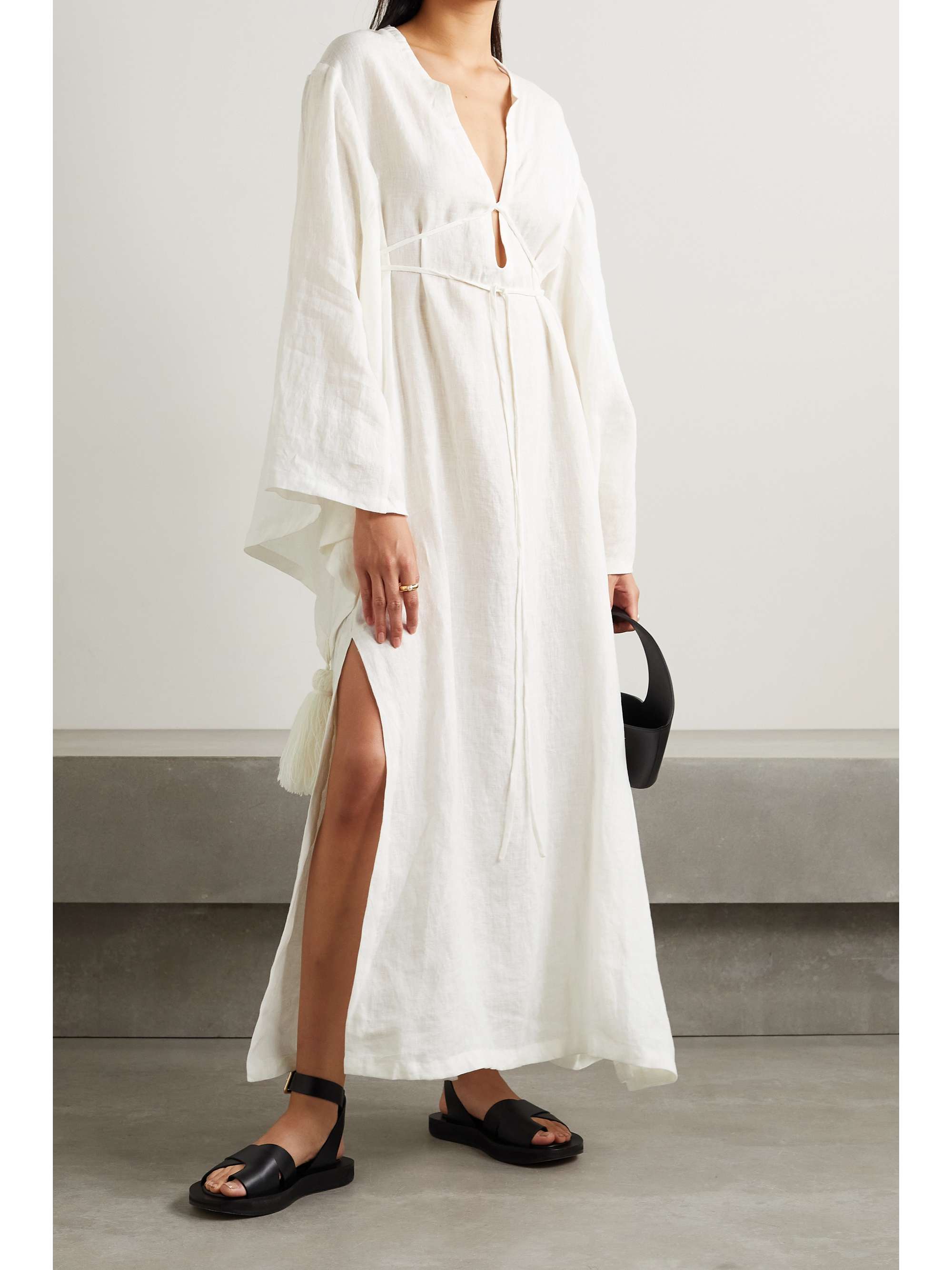 linen caftan