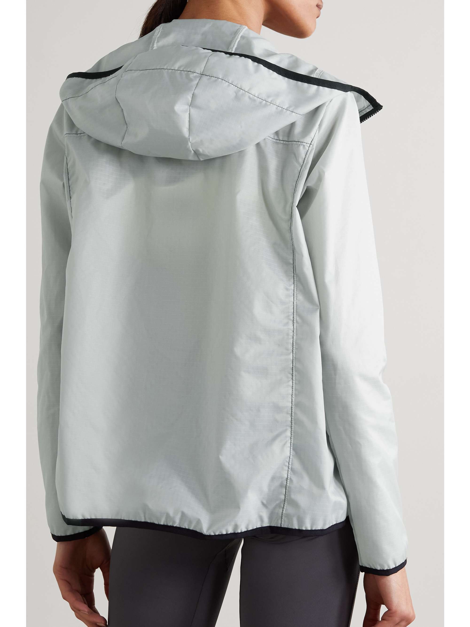 FULL COURT SPORT Hooded ripstop jacket