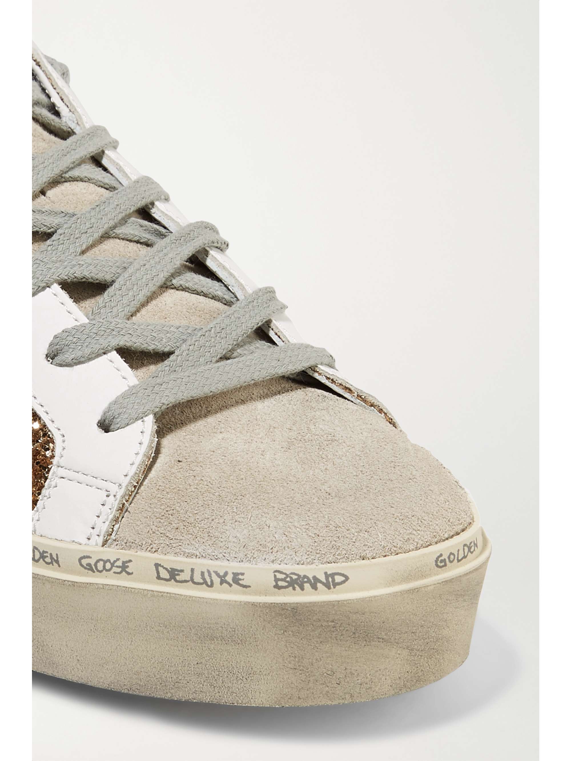 golden goose hi star glitter