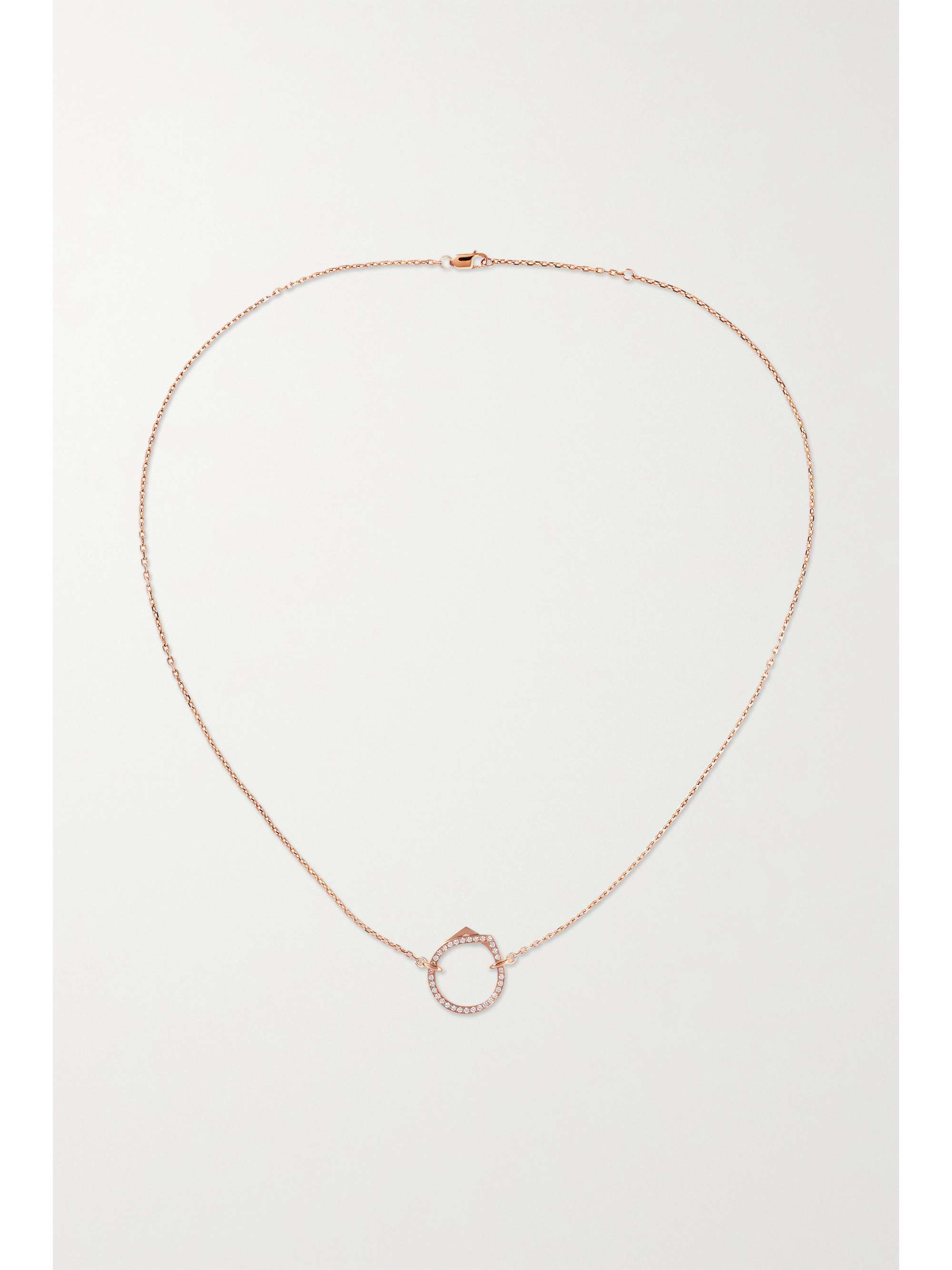 REPOSSI 18-karat rose gold necklace