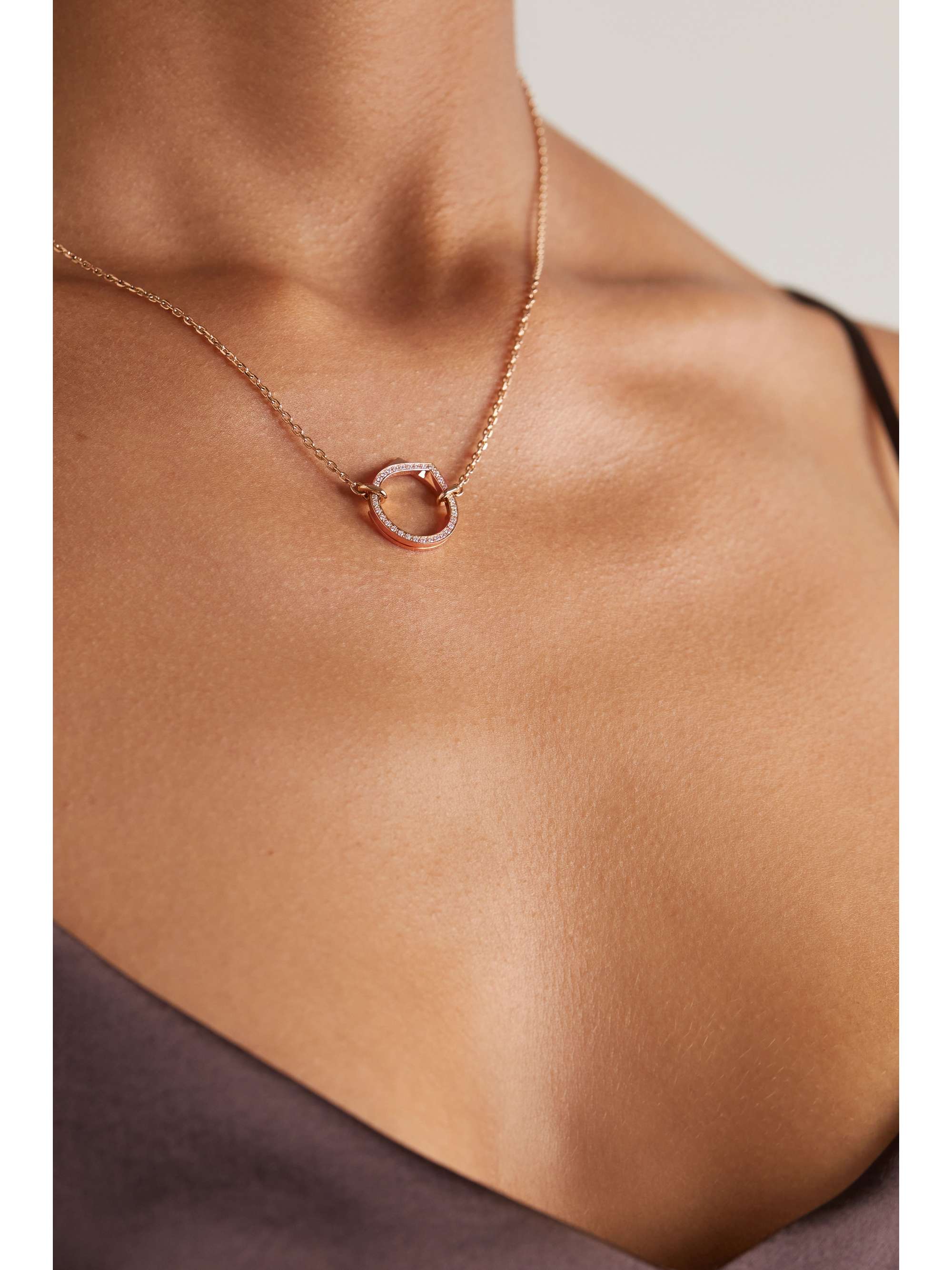 REPOSSI 18-karat rose gold necklace
