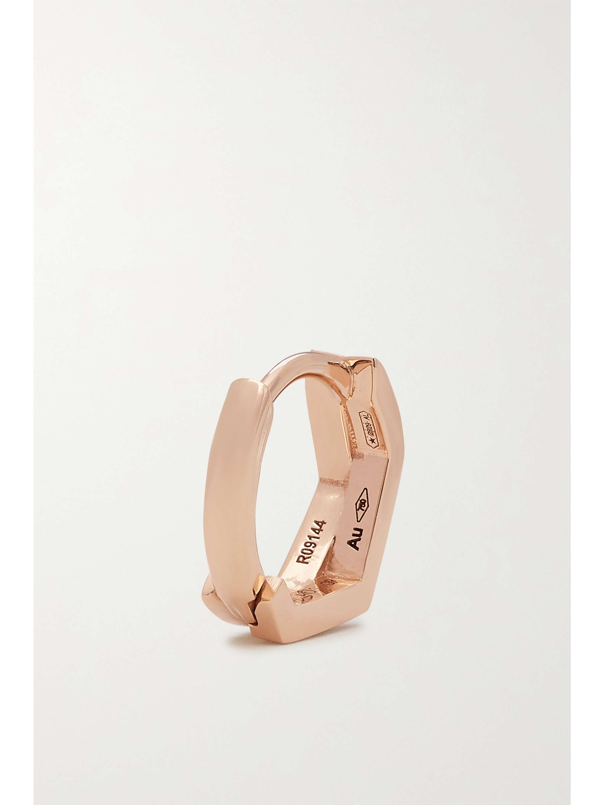 REPOSSI Antifer 18-karat white gold single hoop earring