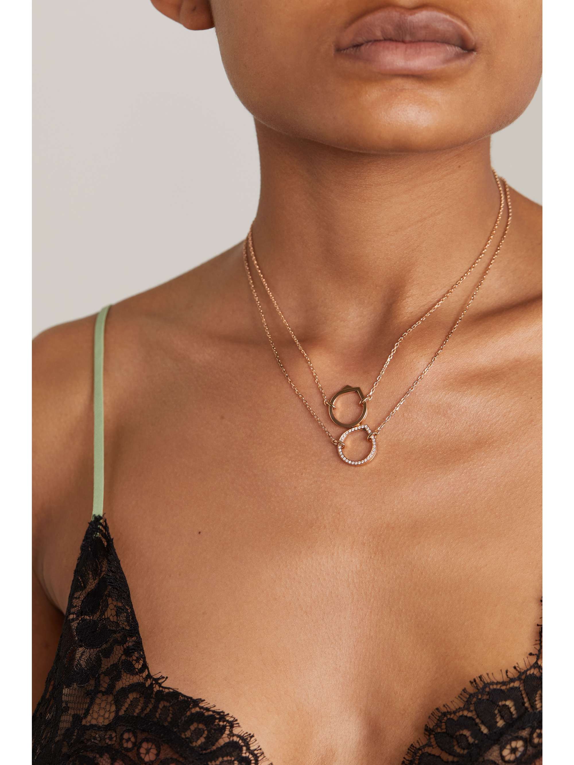 REPOSSI 18-karat rose gold necklace