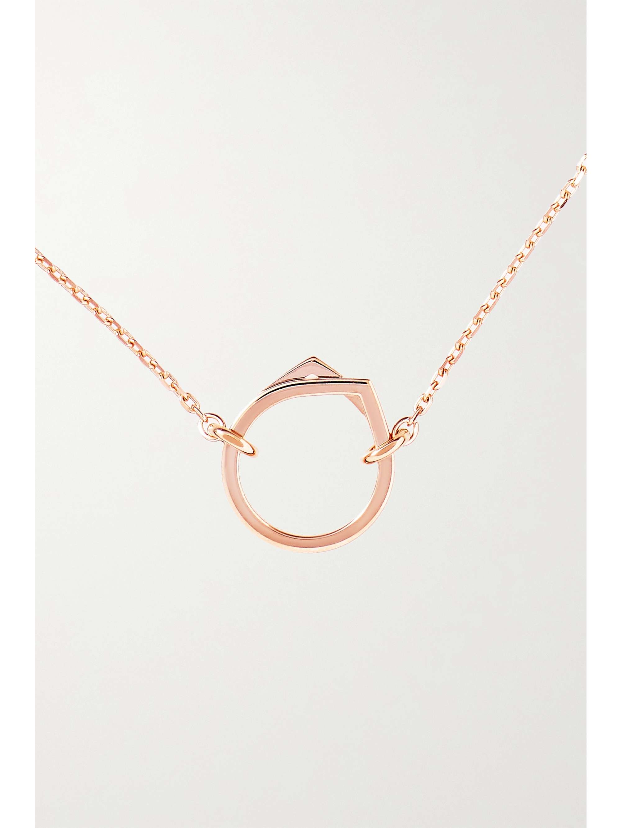 REPOSSI 18-karat rose gold necklace