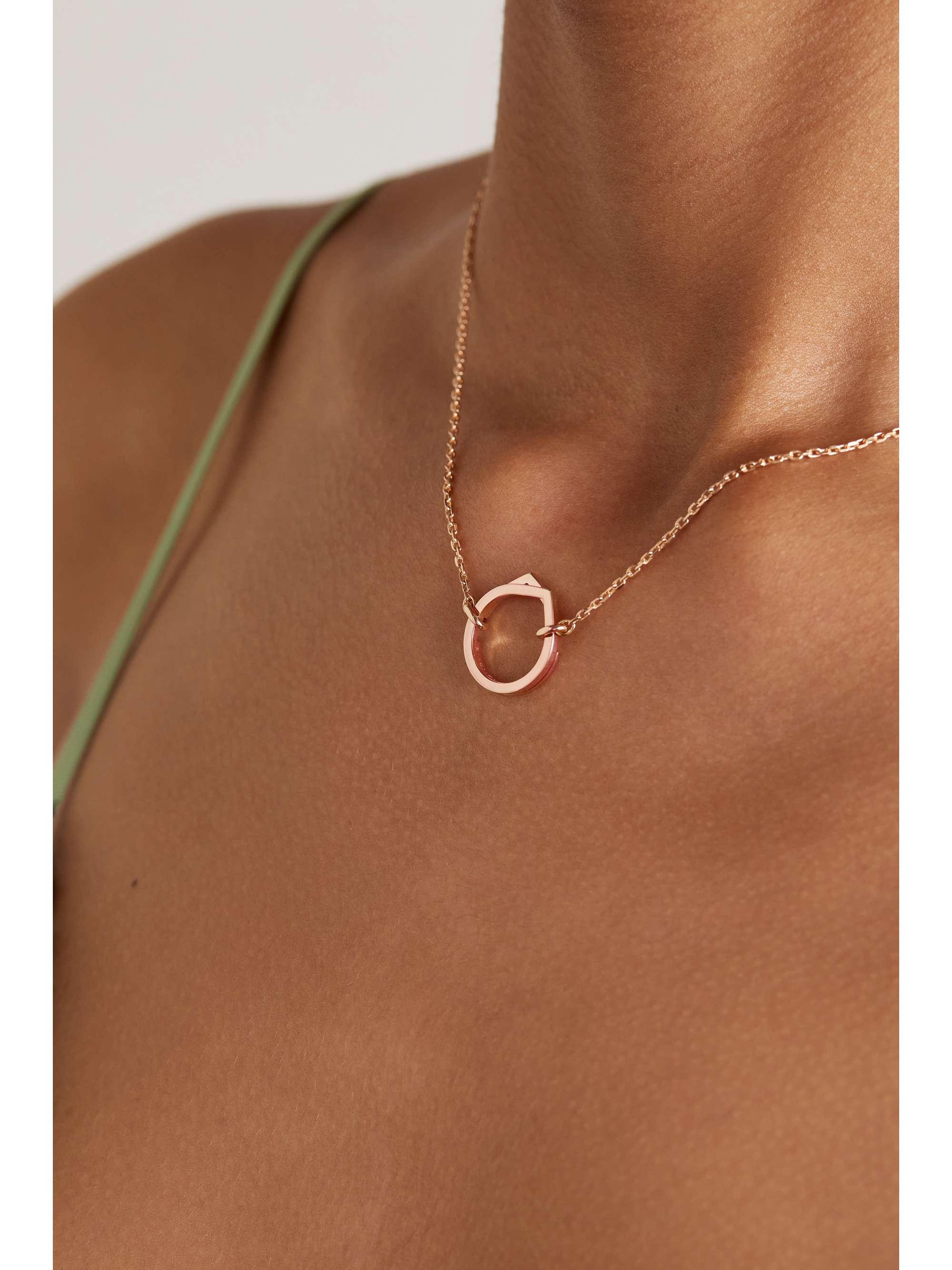 REPOSSI 18-karat rose gold necklace