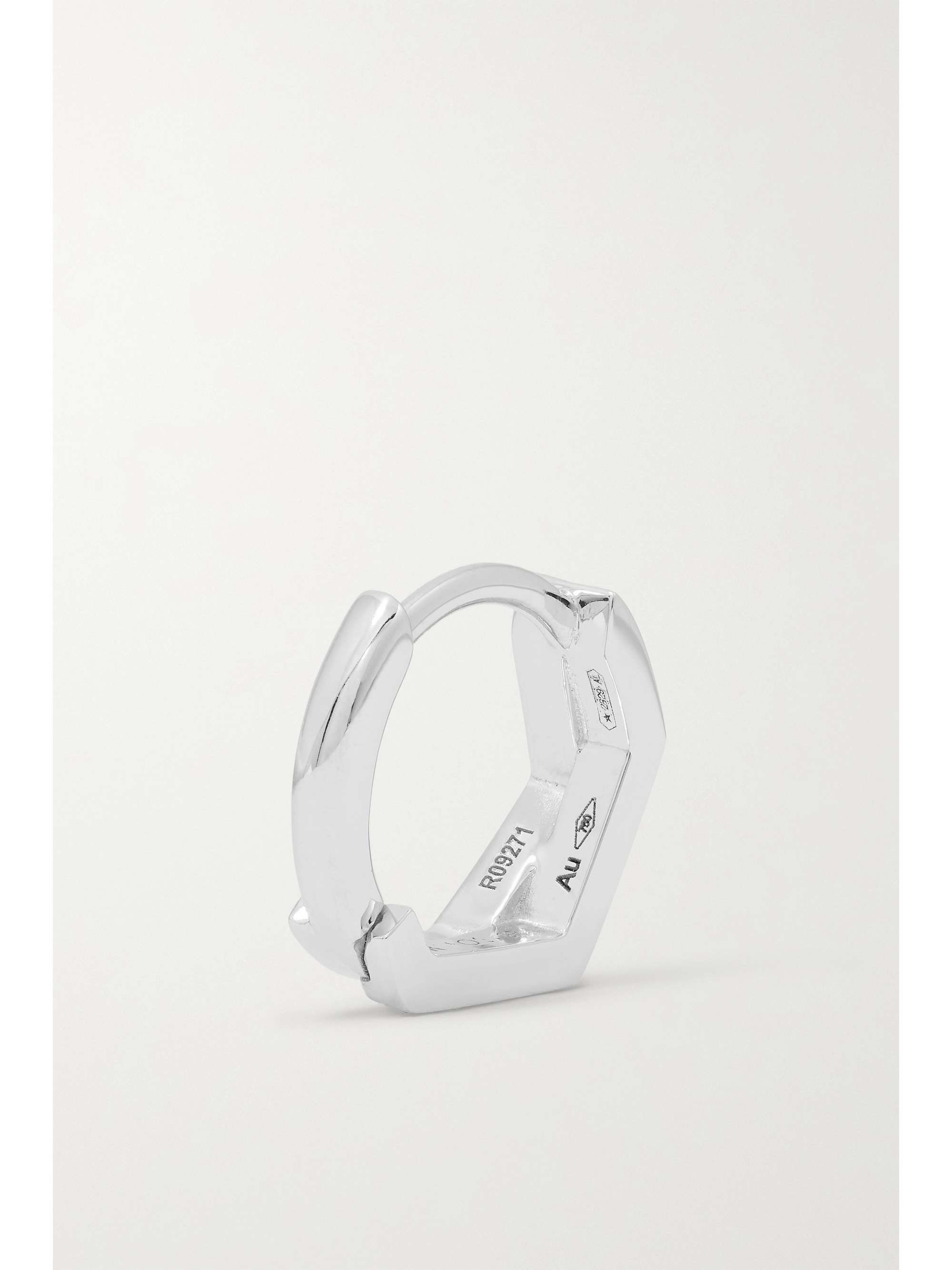 REPOSSI Antifer 18-karat white gold single hoop earring