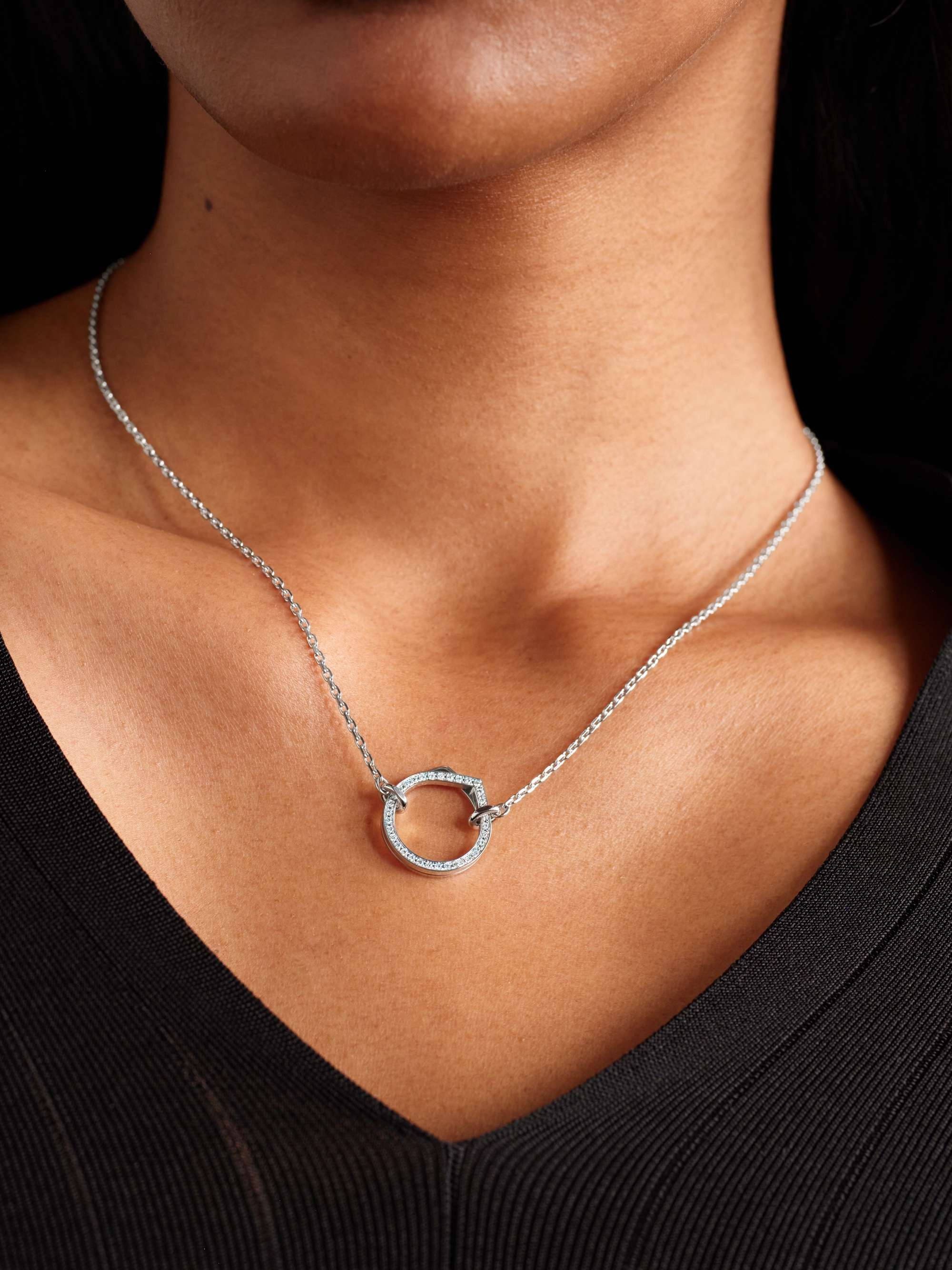 REPOSSI 18-karat rose gold necklace
