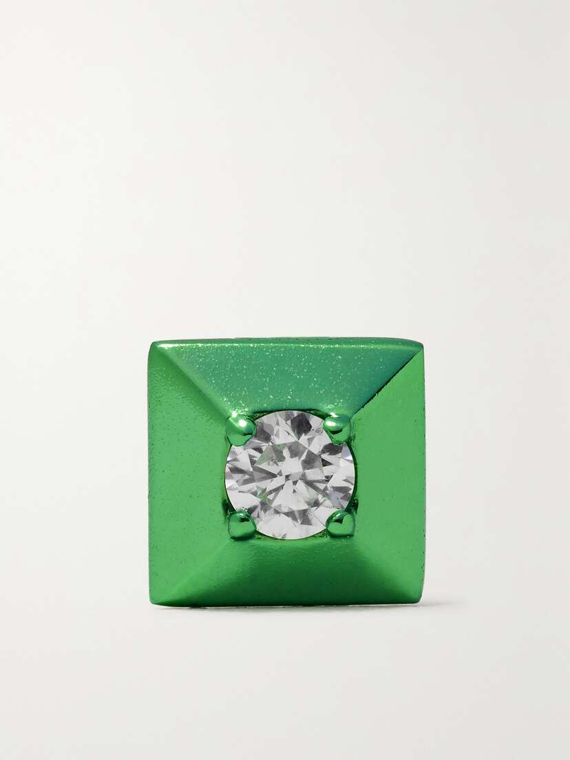 EÉRA Mini White Gold Diamond Earring