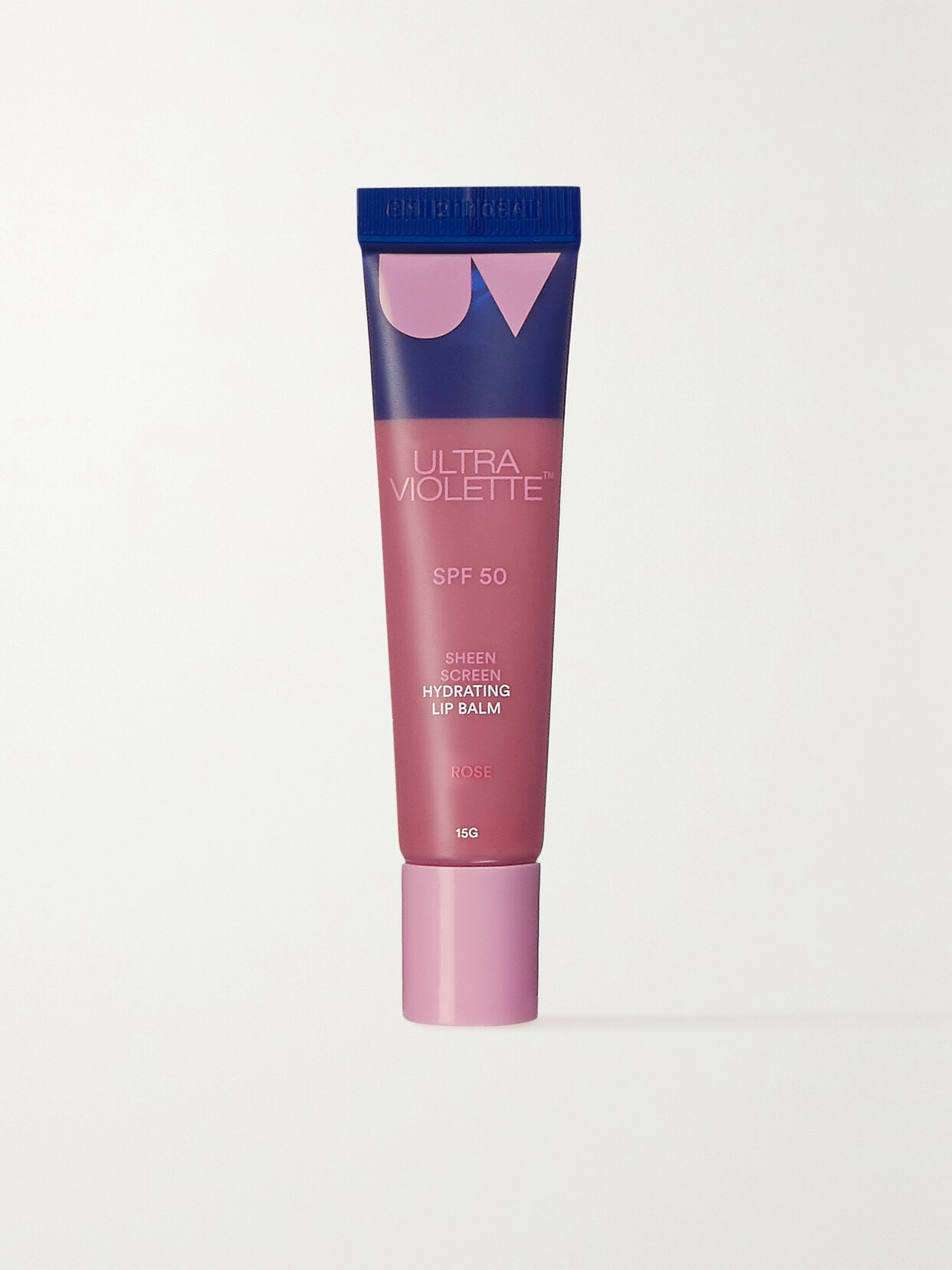Ultra Violette Sheen Screen Hydrating Lip Balm Spf50 - Rose, 15g In Pink