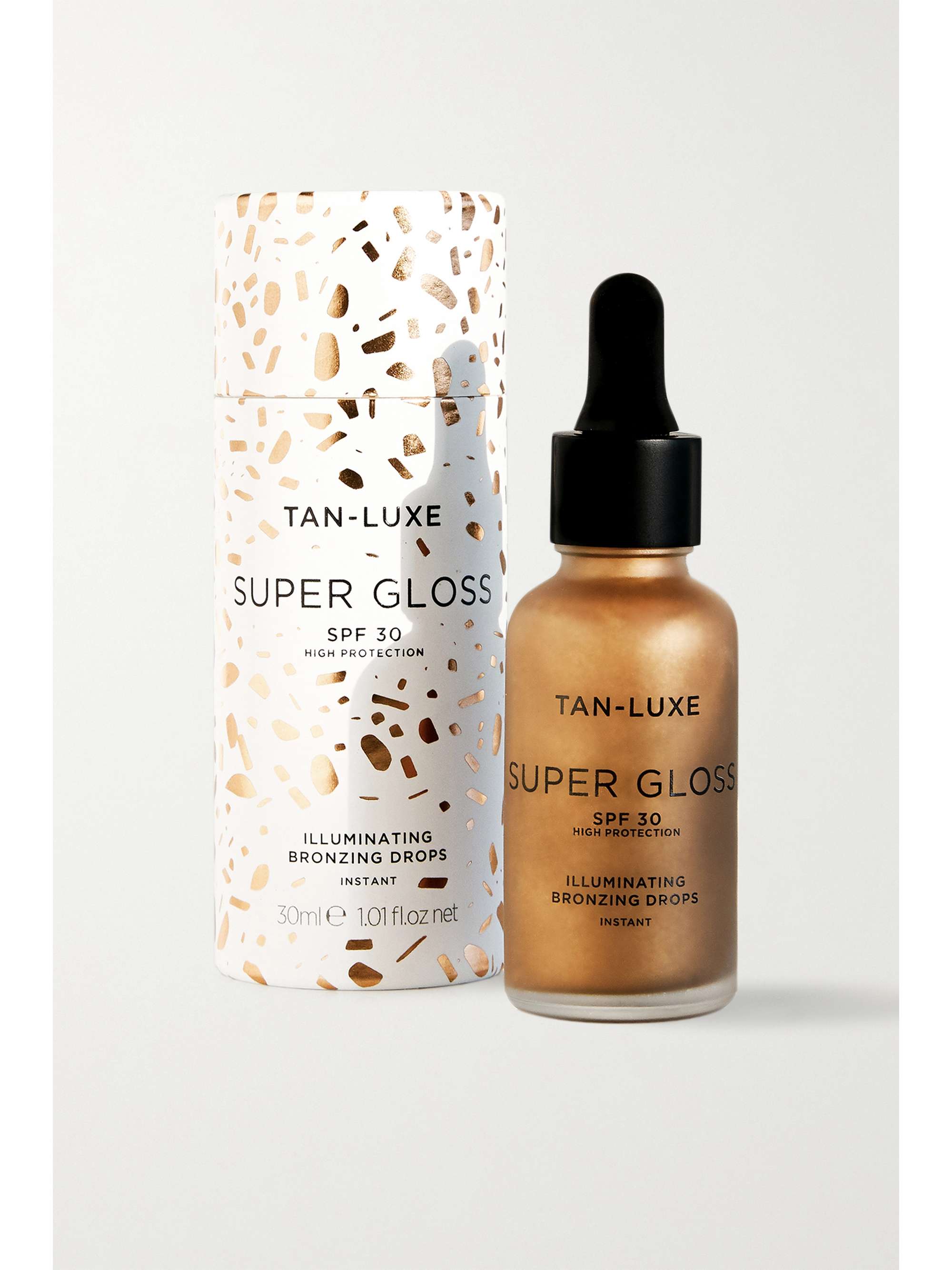TAN-LUXE Super Gloss Illuminating Bronzing Drops SPF30, 30ml