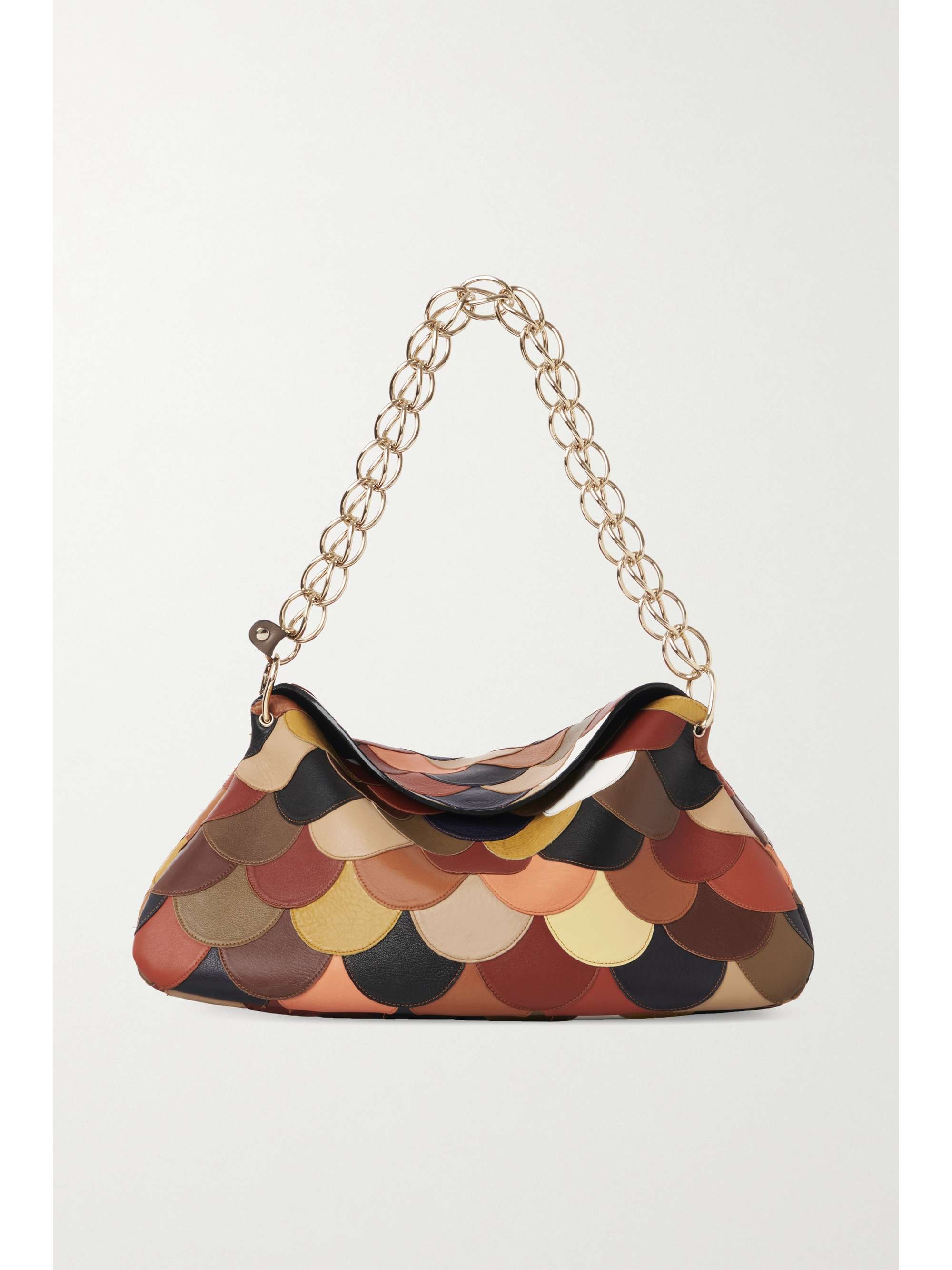 patchwork leather bag