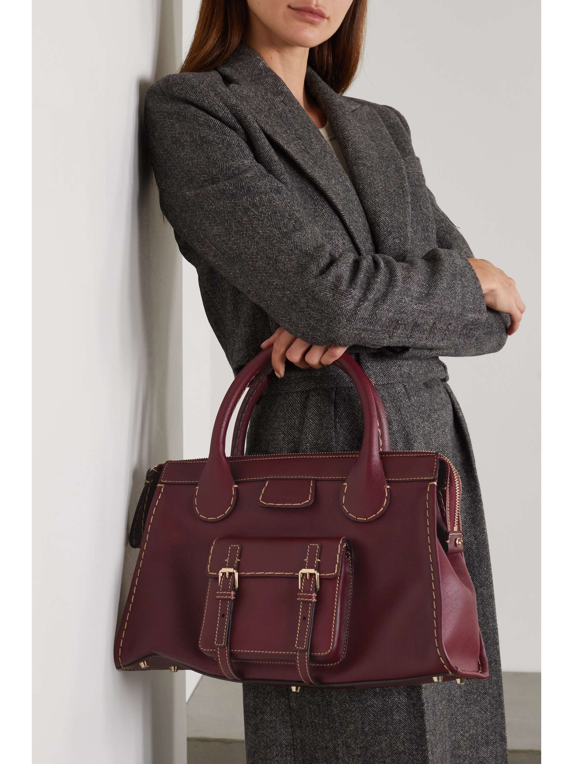 CHLOÉ Edith medium leather tote