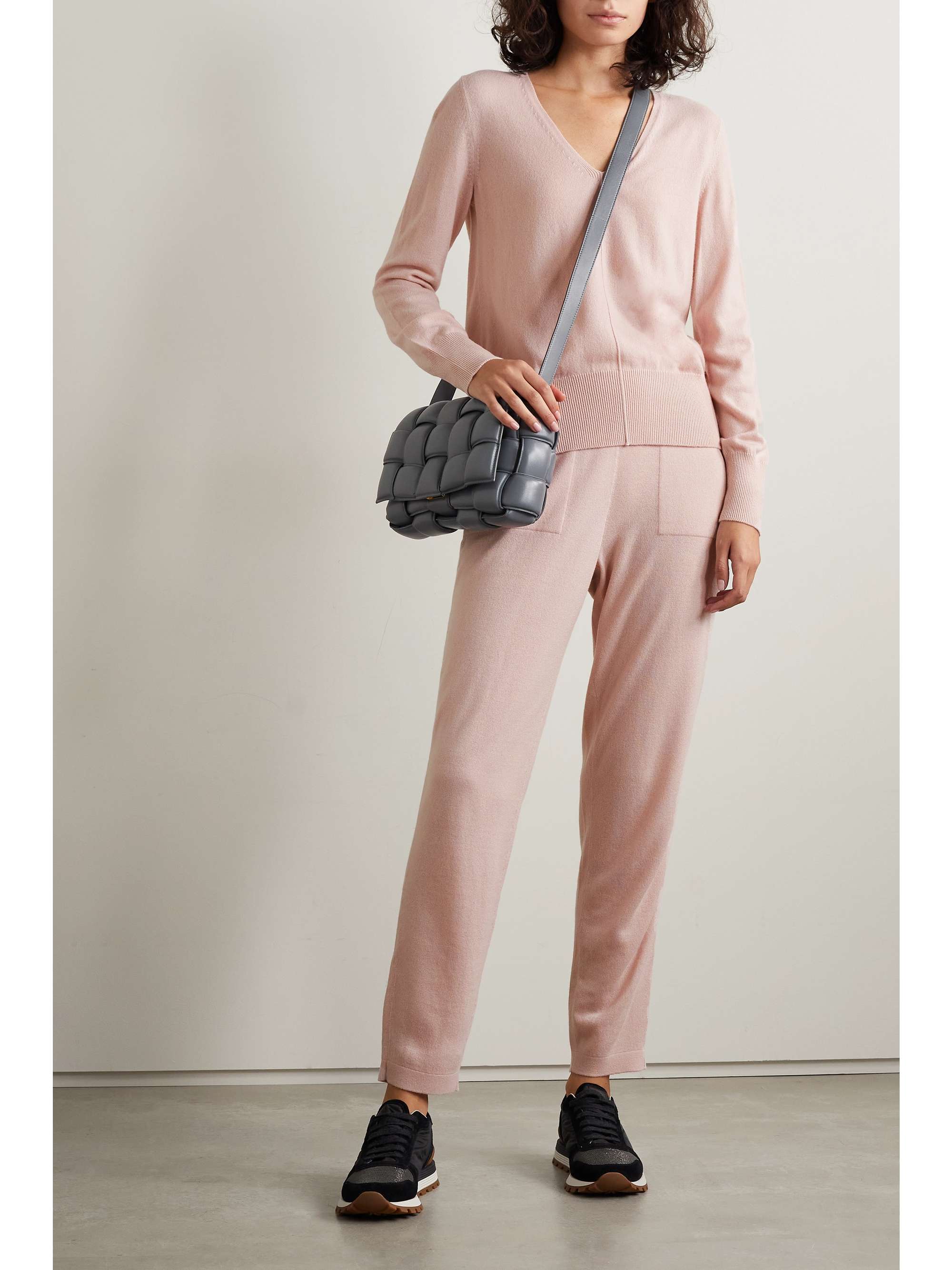 AKRIS Cashmere track pants