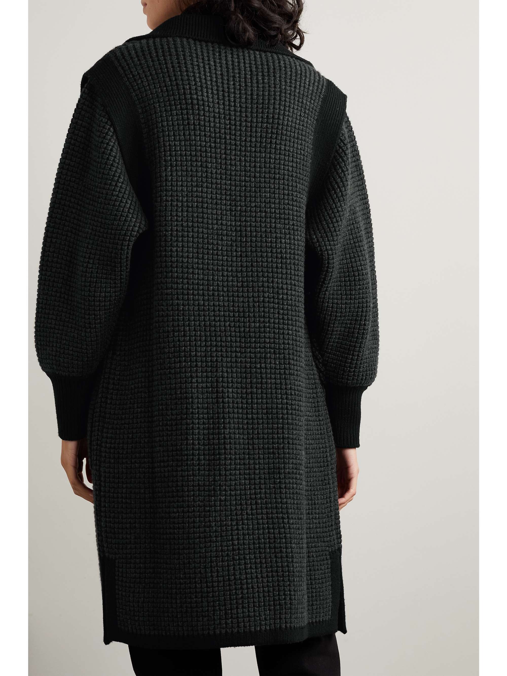 AKRIS Waffle-knit cashmere-blend cardigan