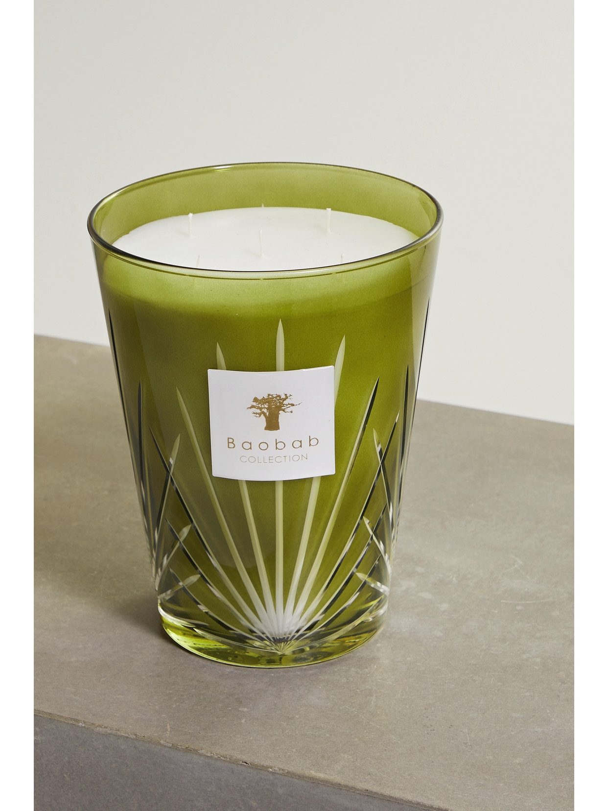 Baobab Collection - Palm Springs Max 24 Scented Candle, 5kg - Green