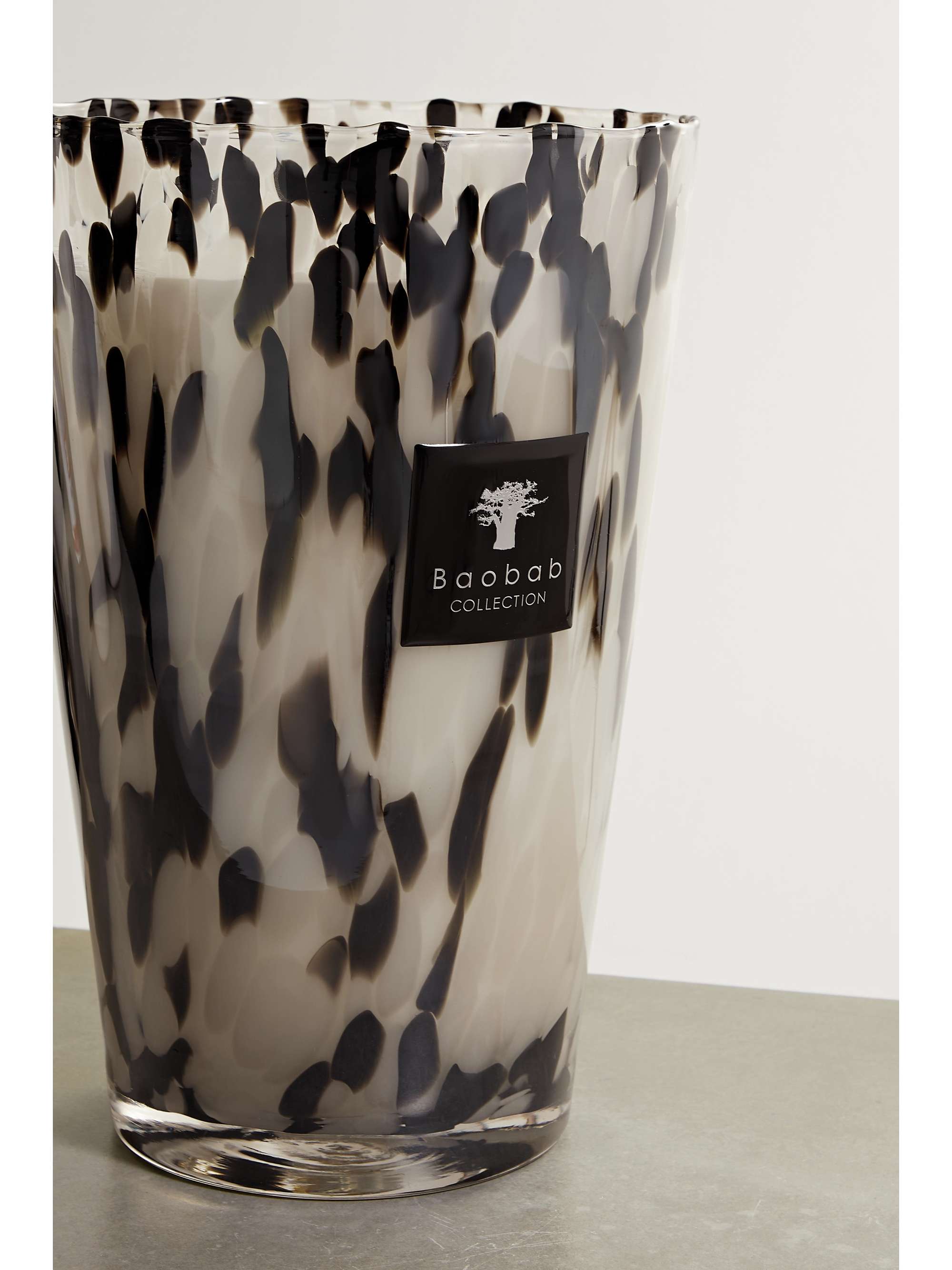 BAOBAB COLLECTION Black Pearls Maxi Max scented candle, 6.4kg
