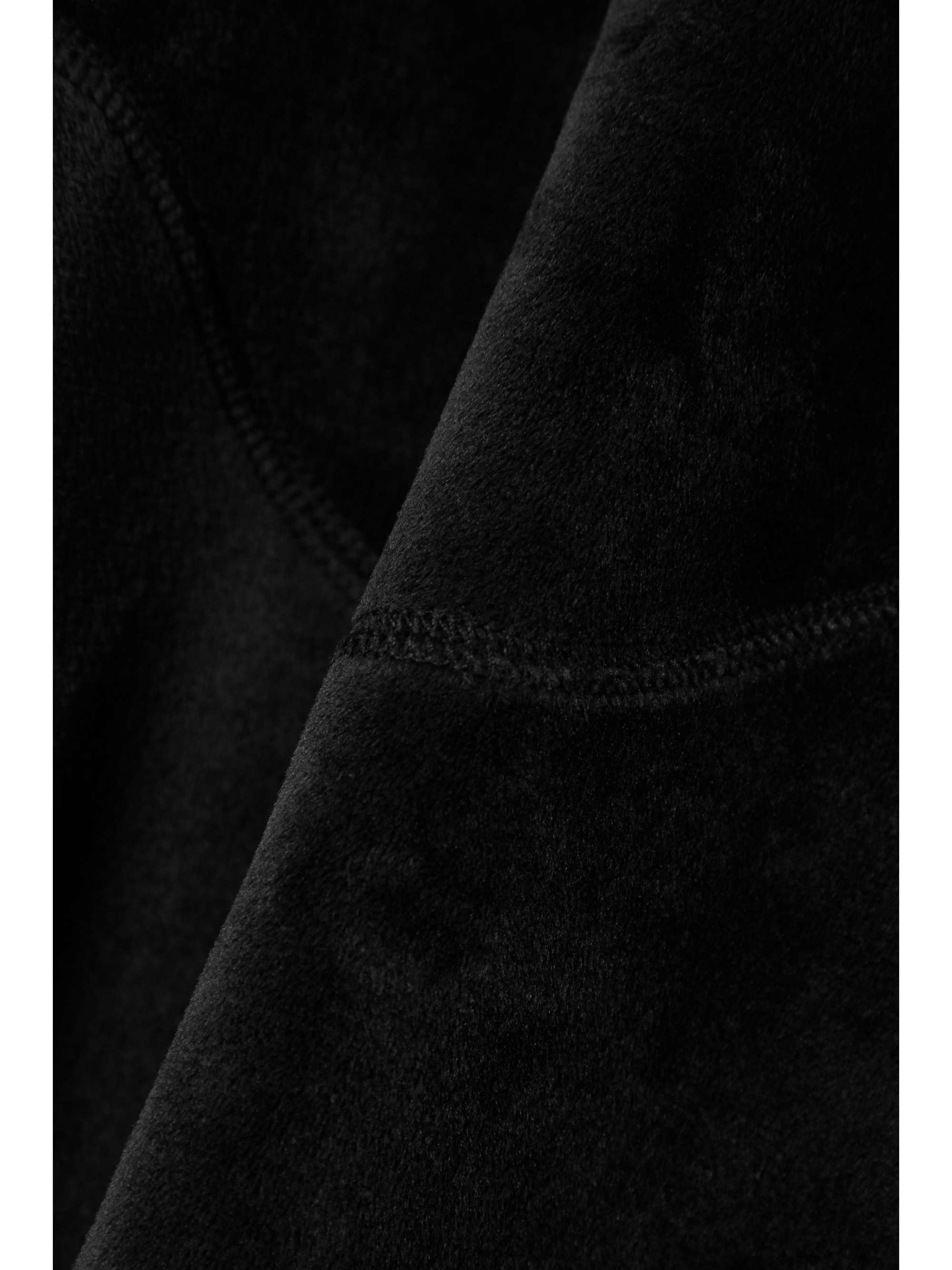 T BY ALEXANDER WANG Mini-robe à col montant en velours stretch