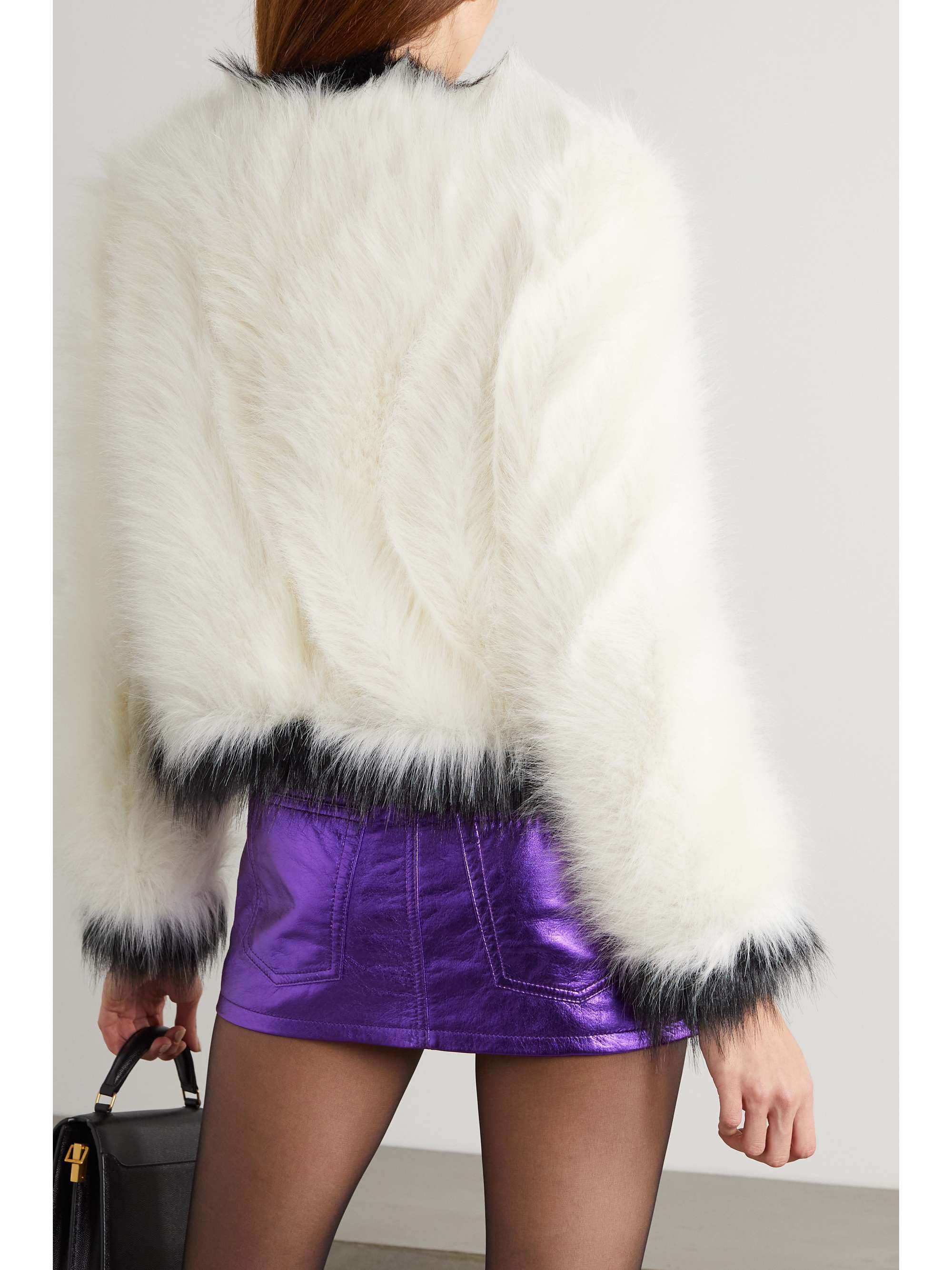 saint laurent fur jacket