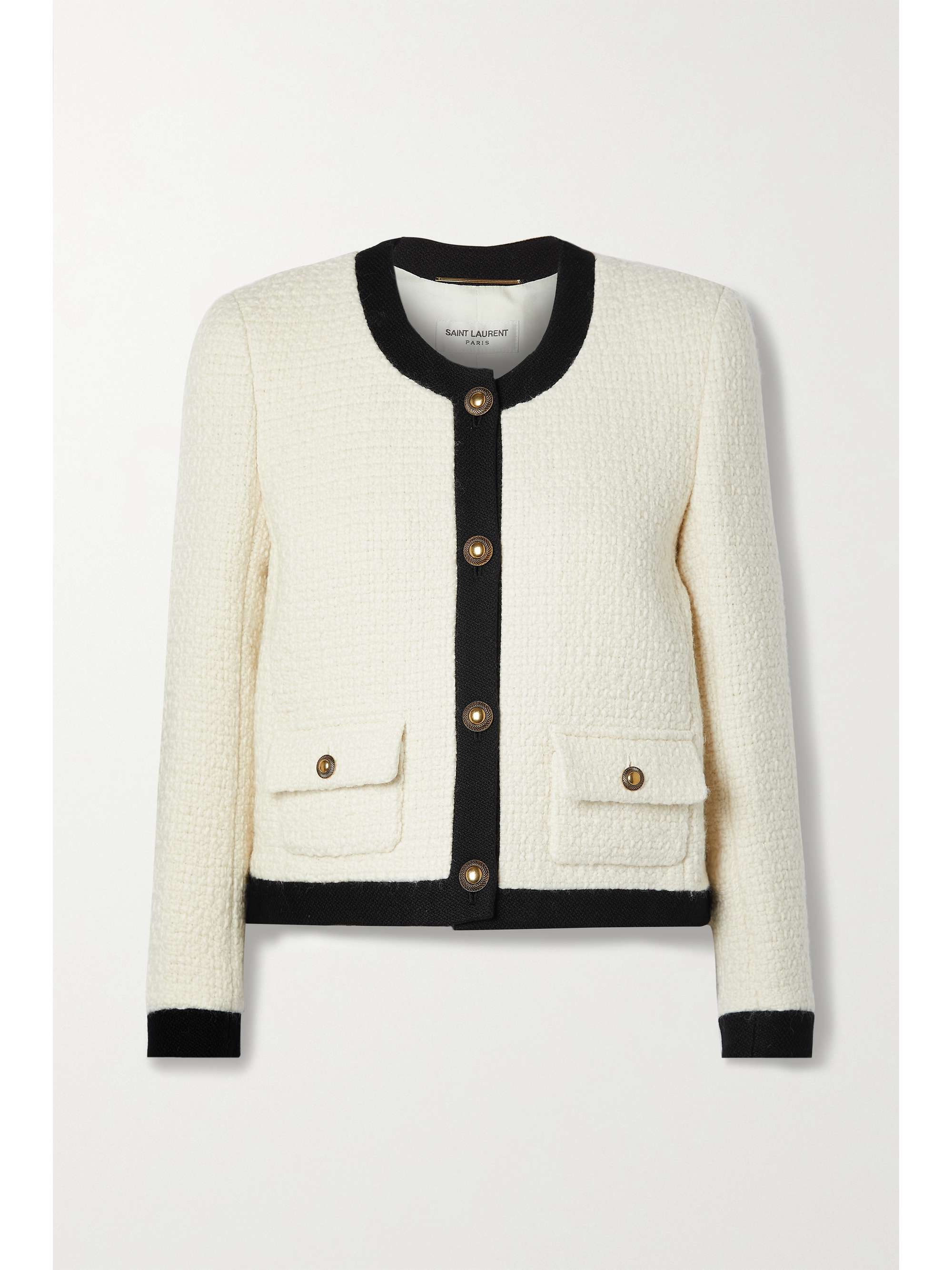 off white tweed jacket