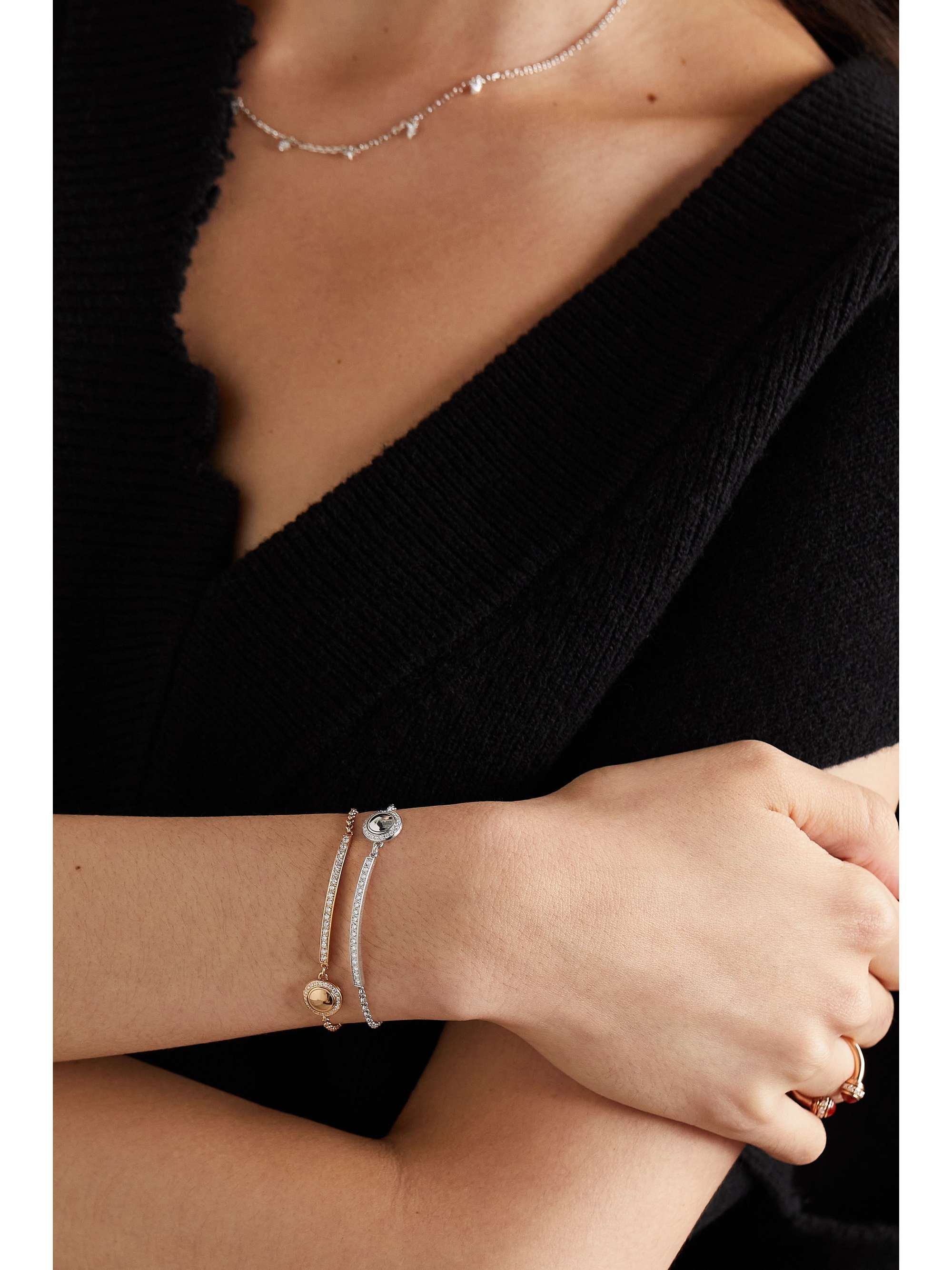 PIAGET Possession 18-karat white gold diamond bracelet