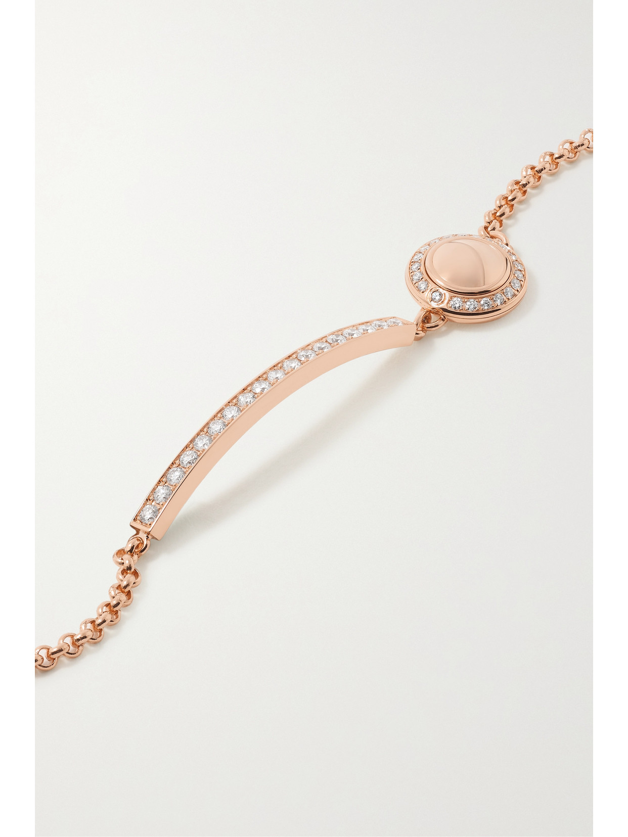 Shop Piaget Possession 18-karat Rose Gold Diamond Bracelet