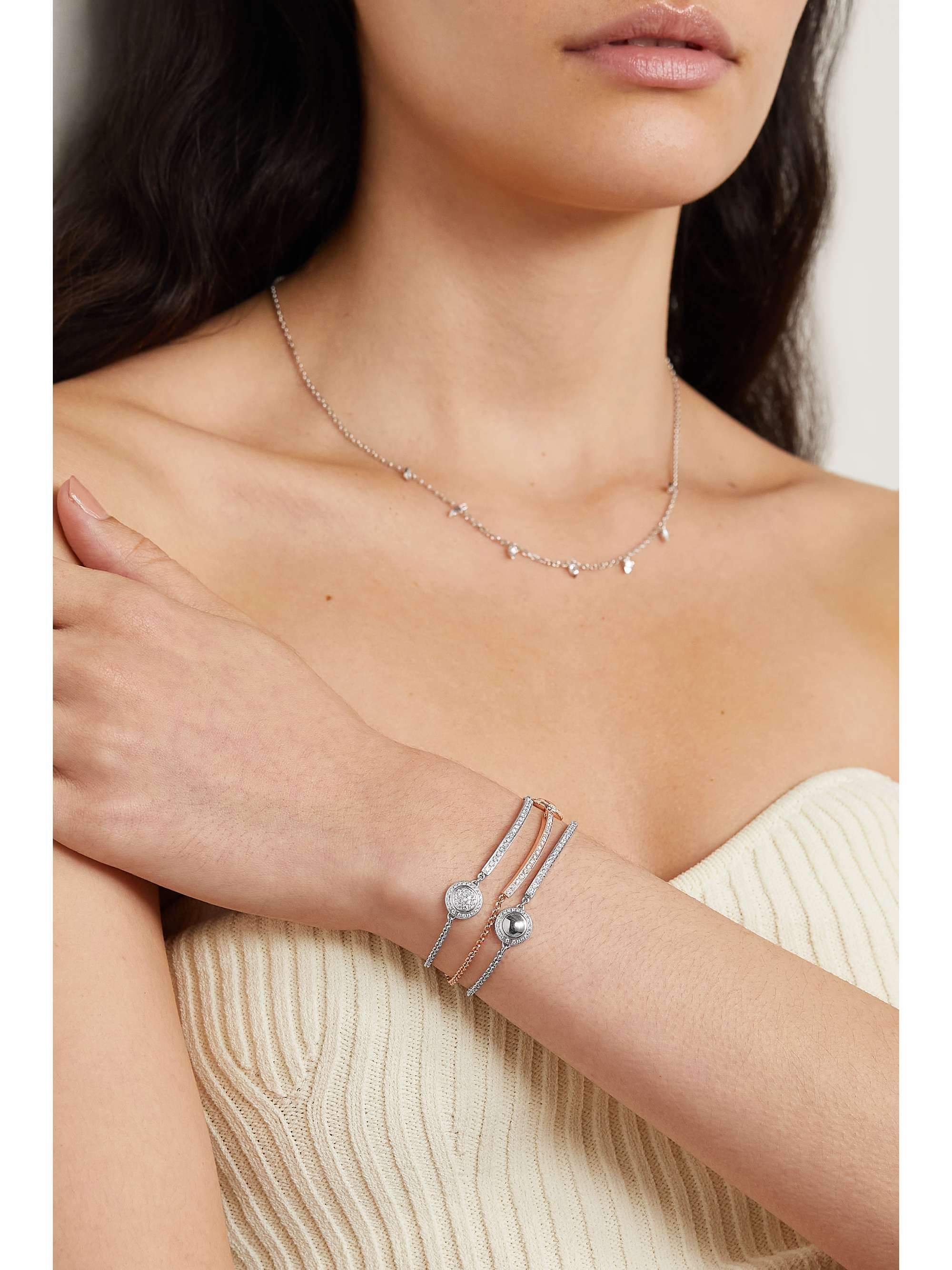 PIAGET Possession 18-karat white gold diamond bracelet