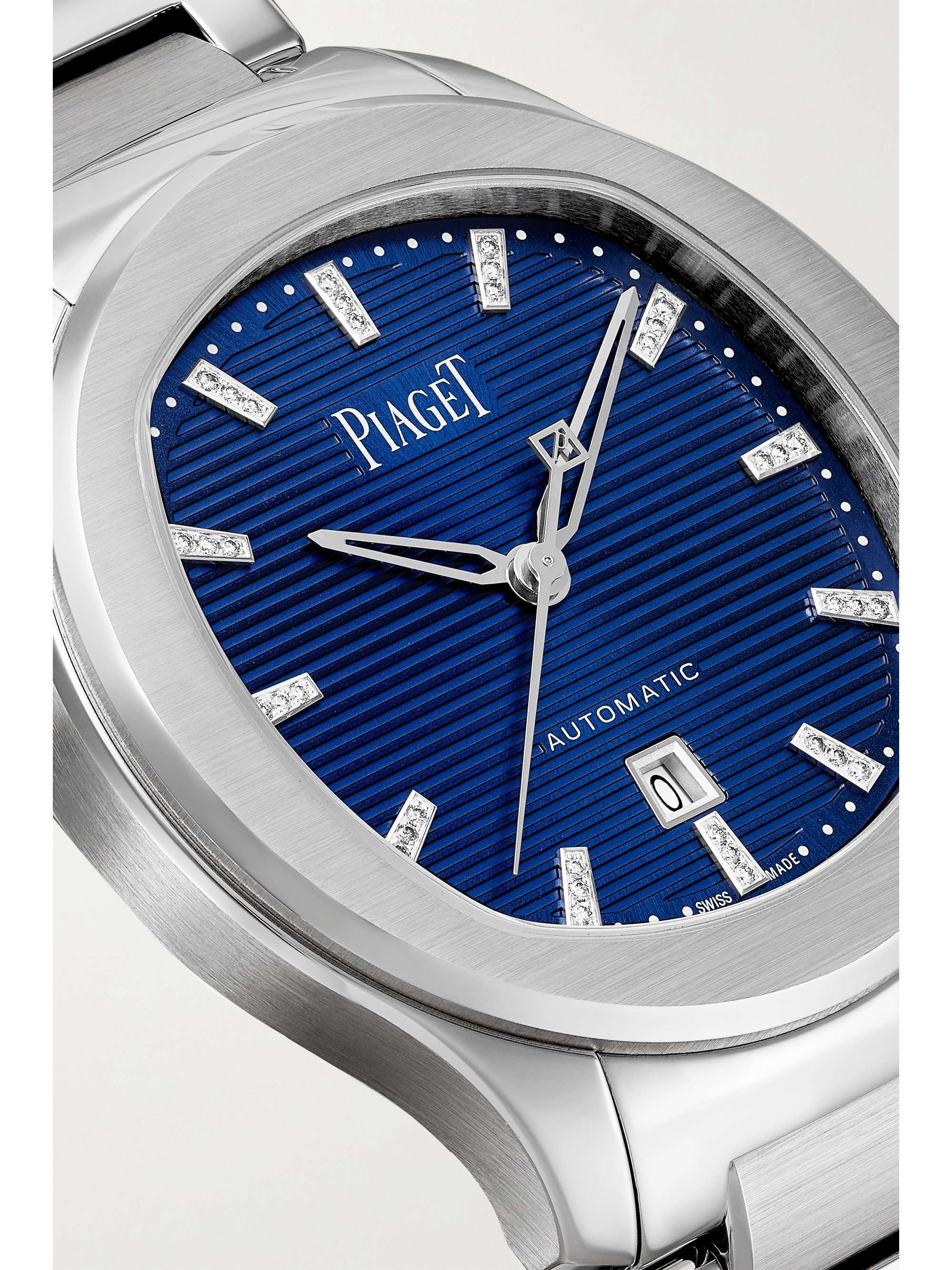 PIAGET Polo Automatic 36mm stainless steel and diamond watch