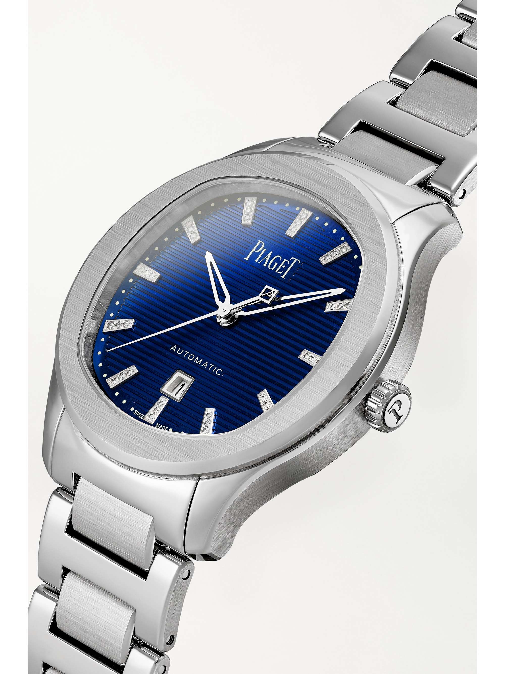 PIAGET Polo Automatic 36mm stainless steel and diamond watch
