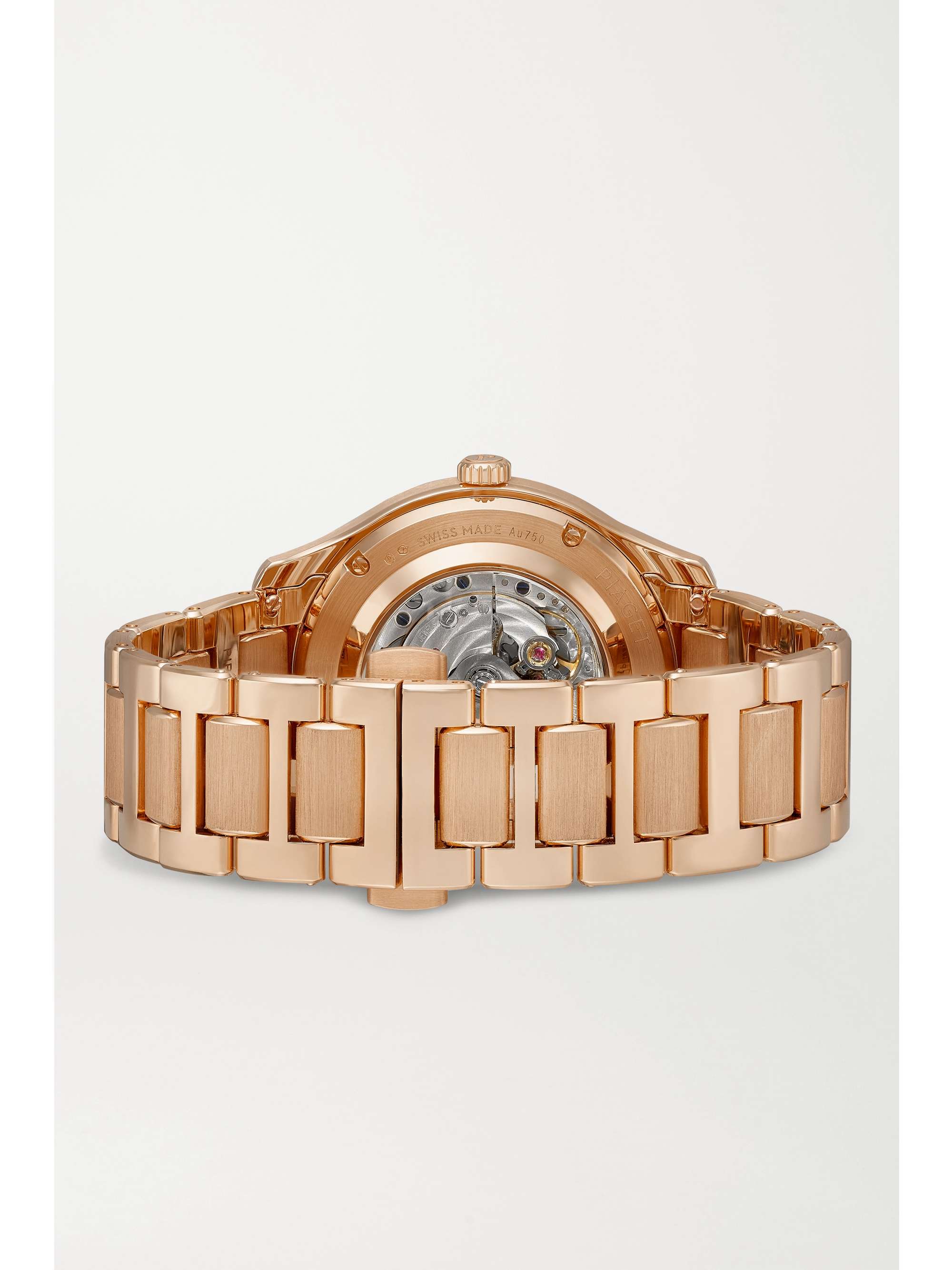 PIAGET Polo Automatic 36mm 18-karat rose gold and diamond watch