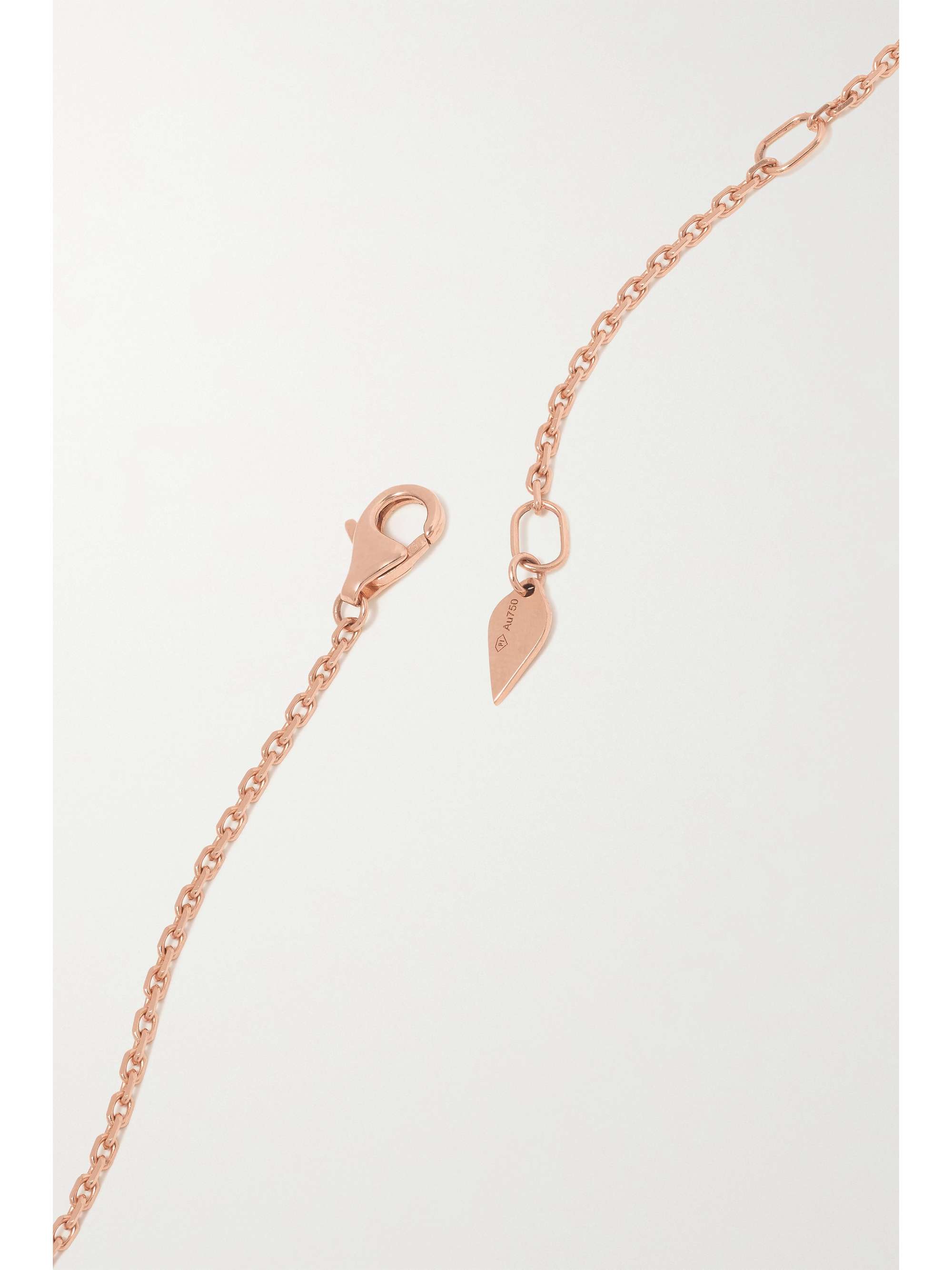 PIAGET Sunlight 18-karat white gold diamond necklace