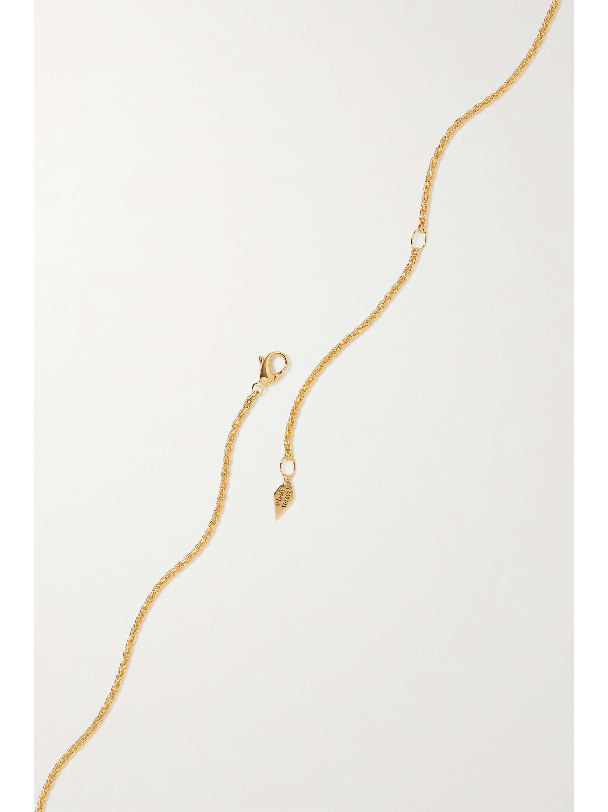 PIAGET Sunlight 18-karat rose gold, sapphire and diamond necklace