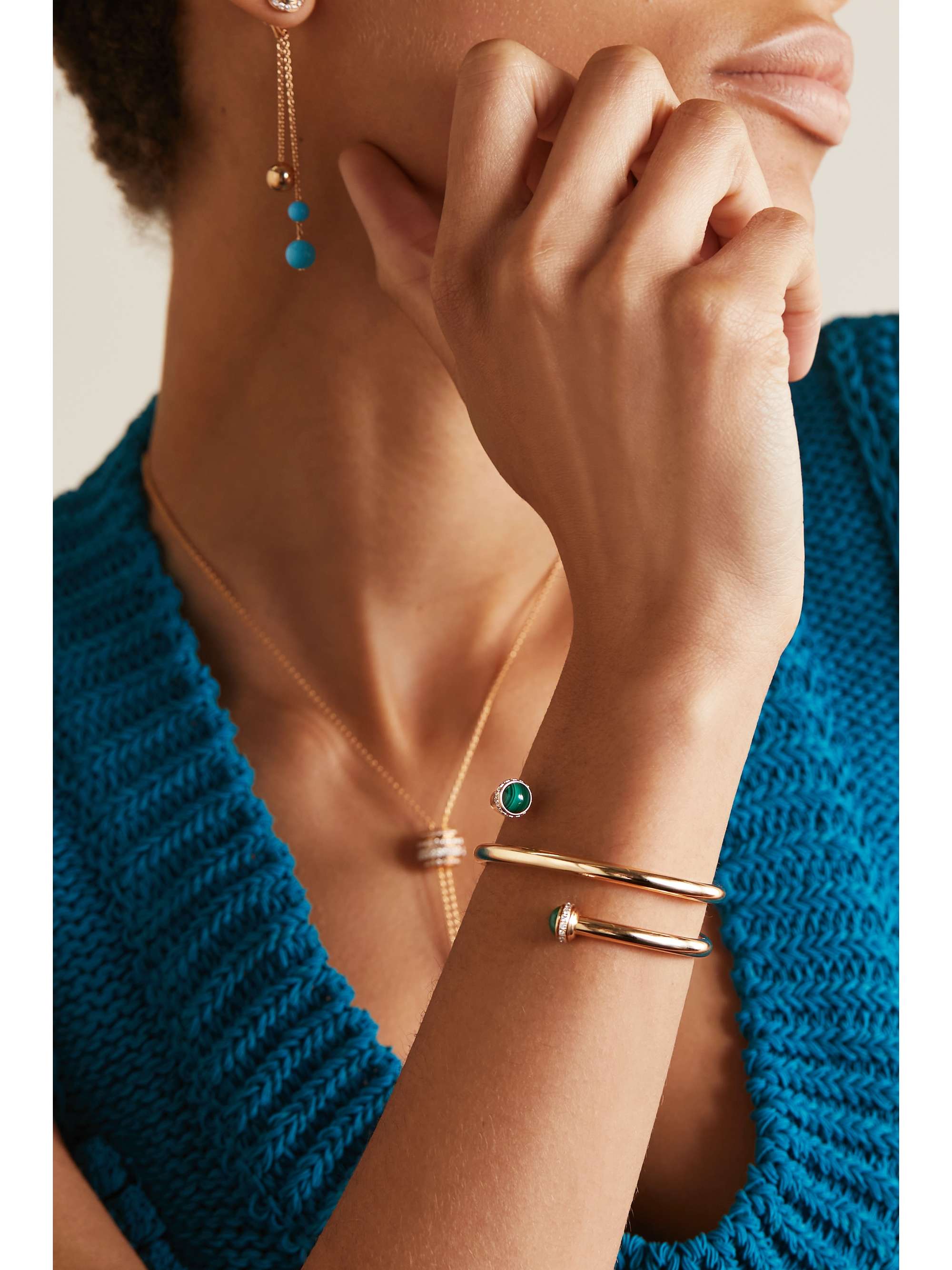 PIAGET Possession 18-karat rose gold diamond bangle