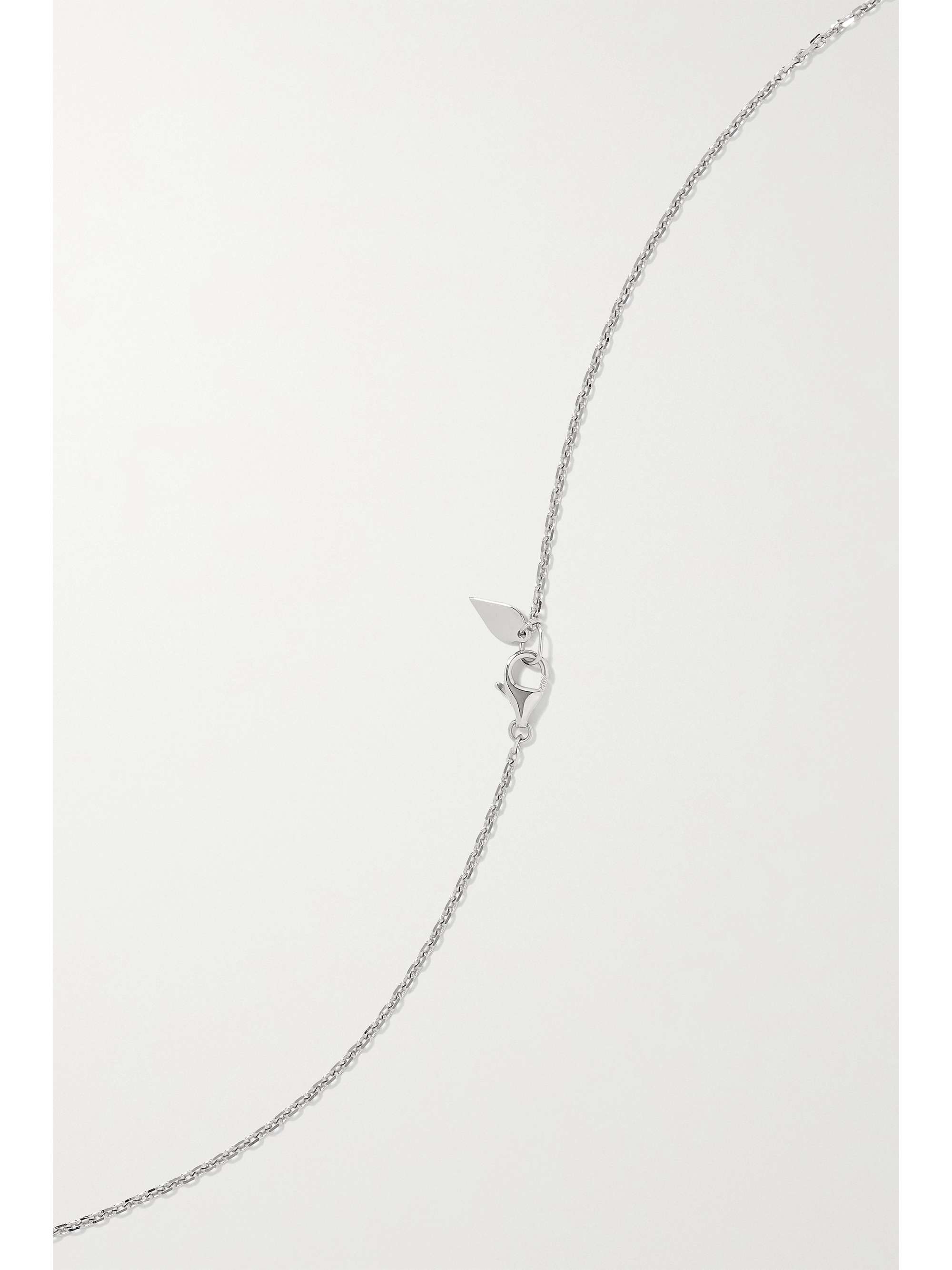 PIAGET Collier en or blanc 18 carats (750/1000) et diamants Sunlight