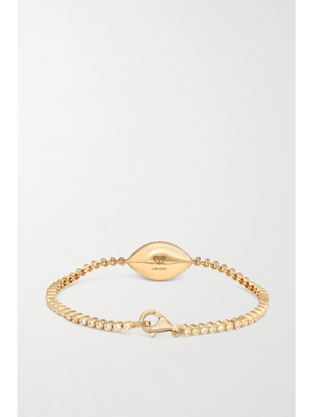 Lorraine Schwartz 18-karat Gold, Topaz And Diamond Bracelet In Gold