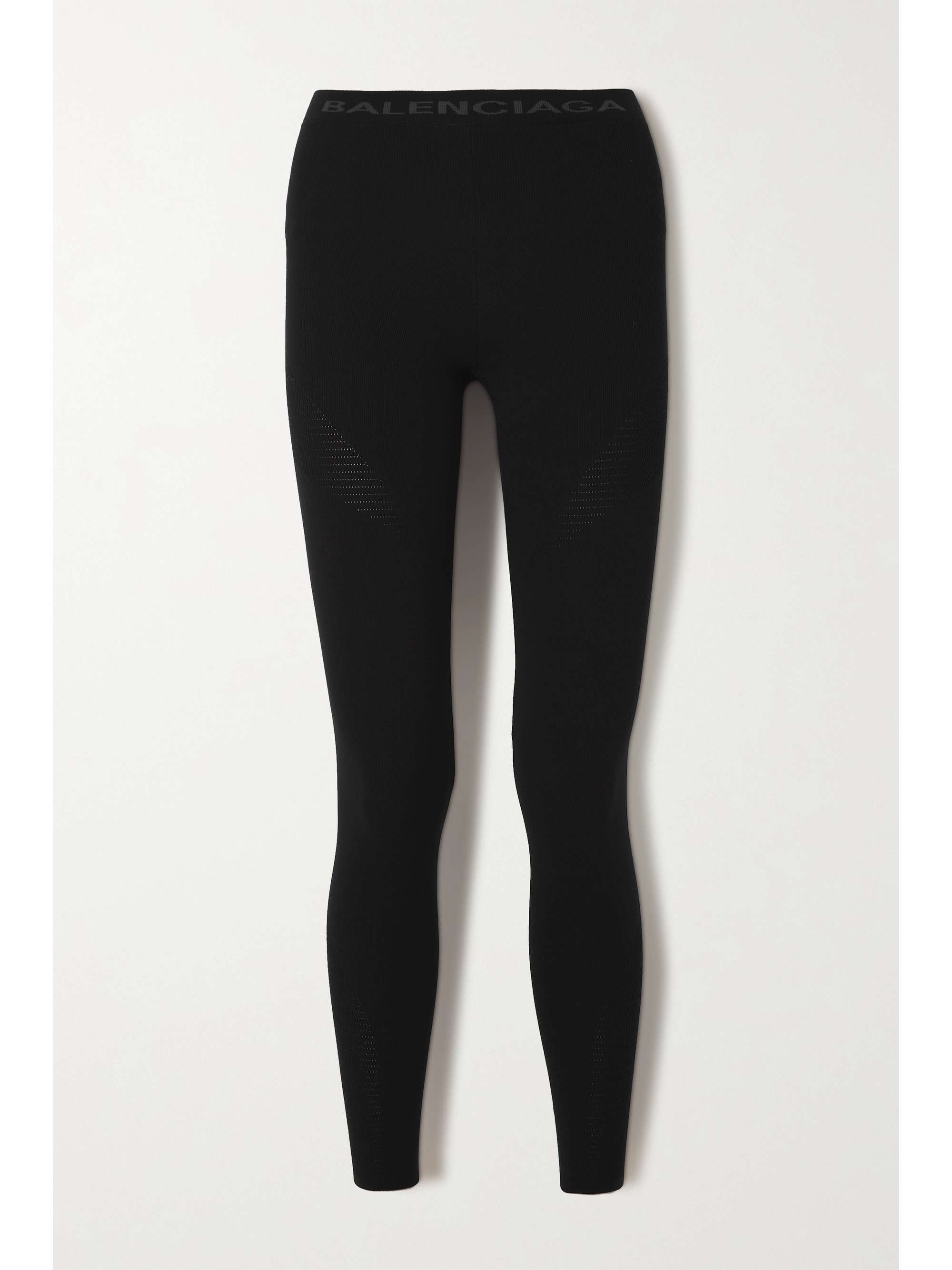balenciaga leggings logo