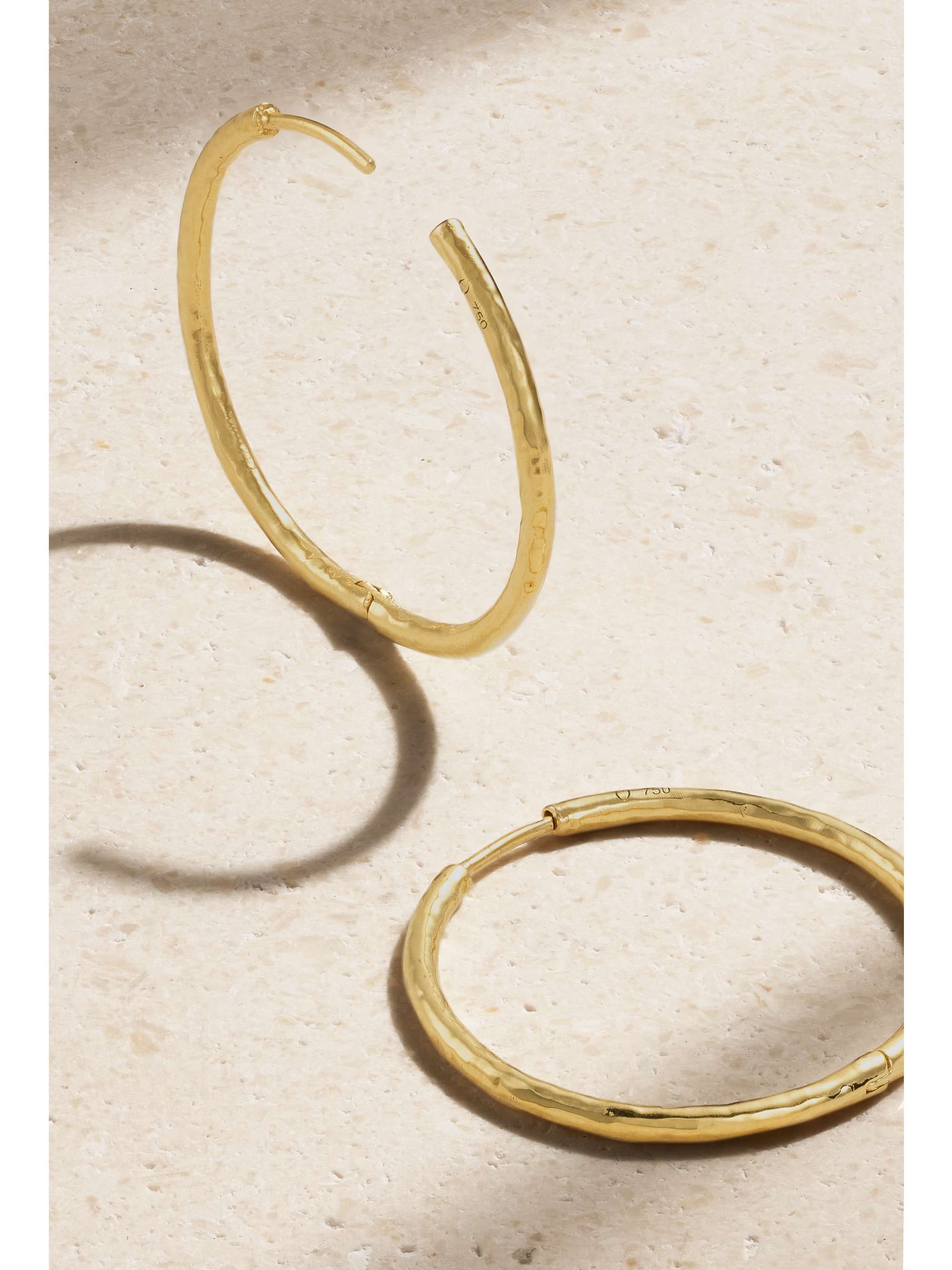 OCTAVIA ELIZABETH + NET SUSTAIN Jumbo Gabby 18-karat recycled gold hoop earrings