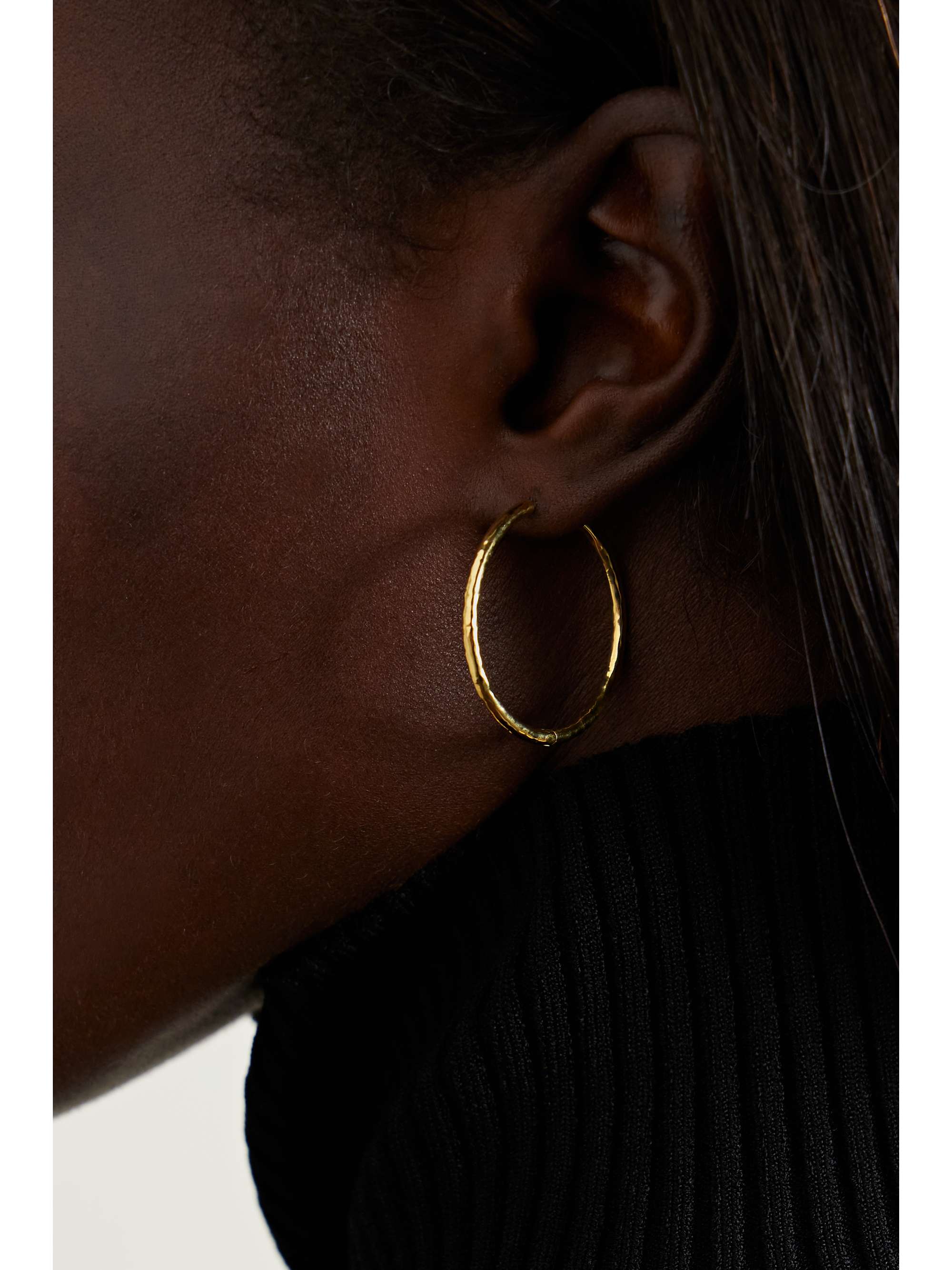 OCTAVIA ELIZABETH + NET SUSTAIN Jumbo Gabby 18-karat recycled gold hoop earrings
