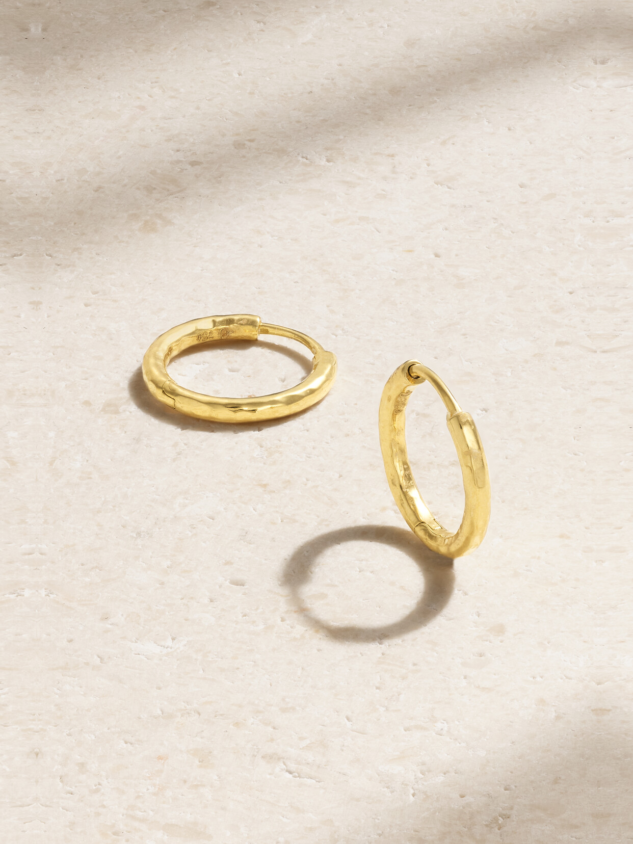 Octavia Elizabeth + Net Sustain Petite Gabby 18-karat Recycled Gold Hoop Earrings