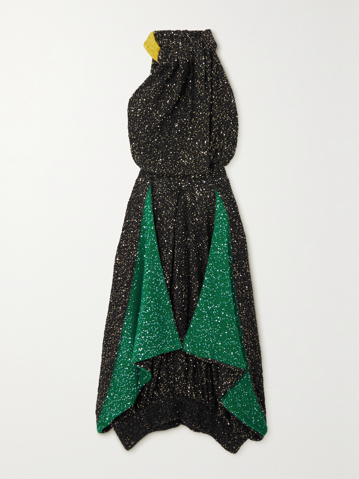 Loewe Asymmetric Cutout Sequined Metallic Knitted Maxi Dress In Black | ModeSens Loewe Asymmetric Cutout Sequined Metallic Knitted Maxi Dress In Black | ModeSens