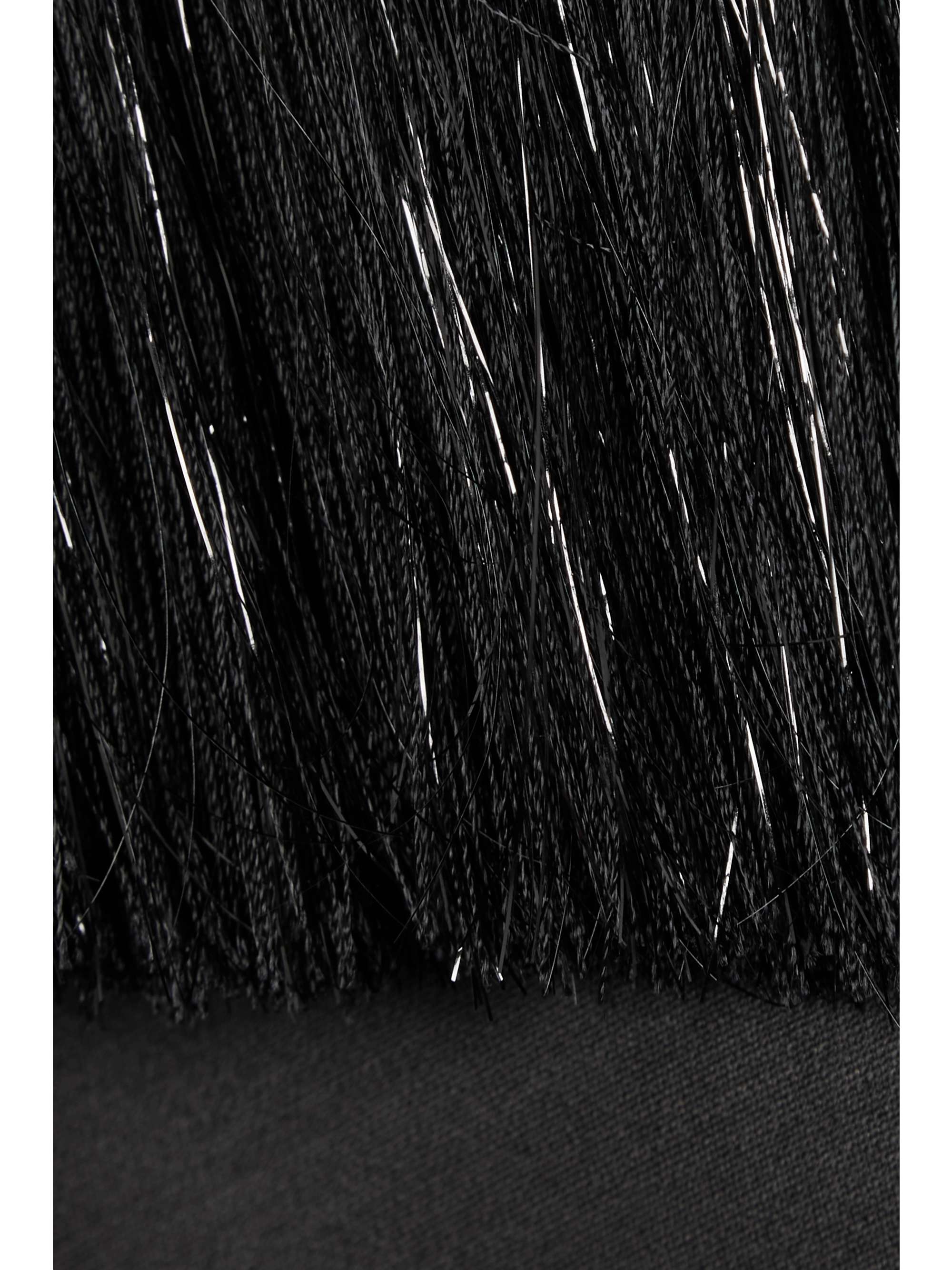 LOEWE Fringed wool and silk-blend jacket