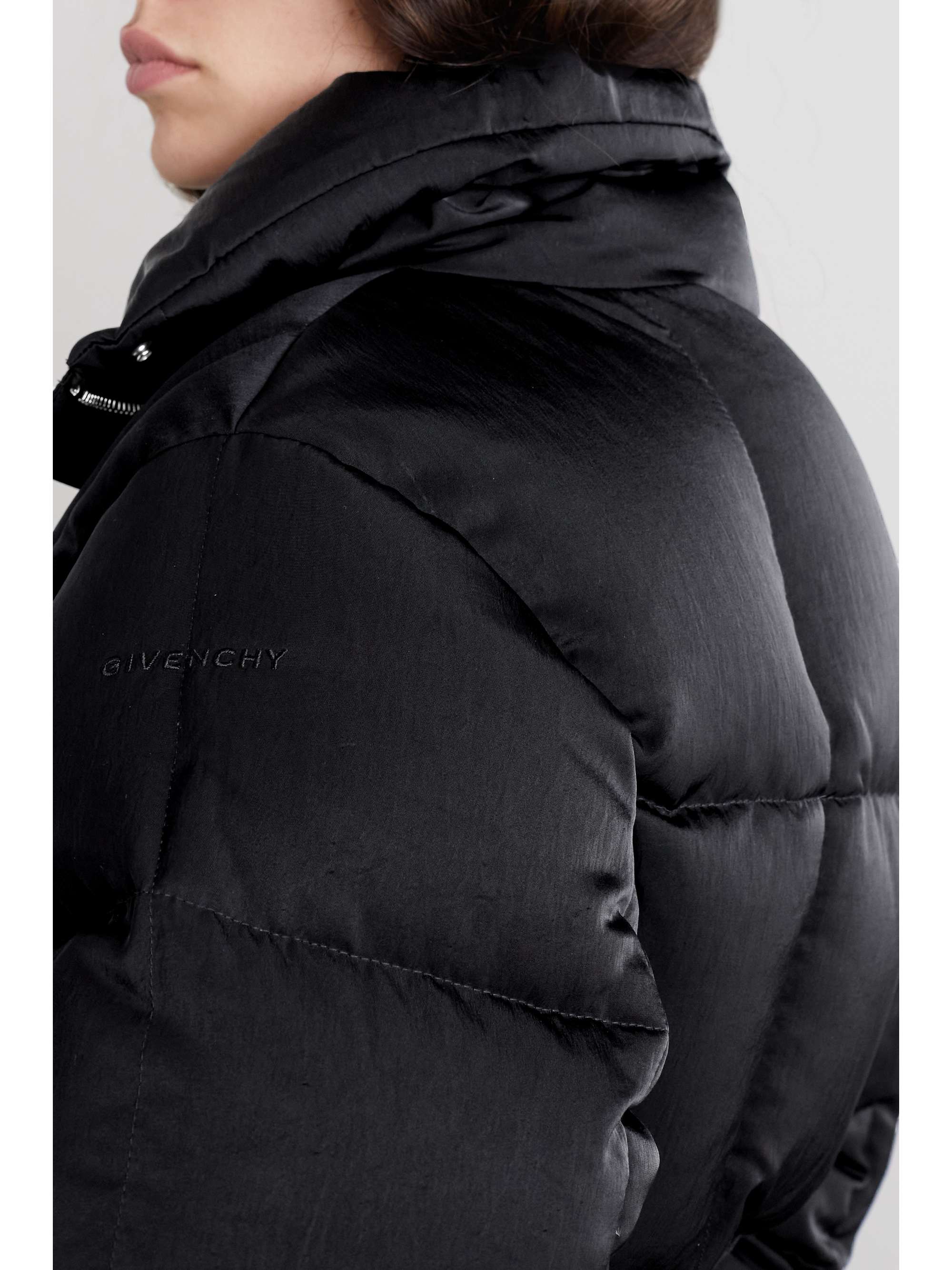 GIVENCHY Quilted shell and ribbed wool-blend down jacket | NET-A-PORTER