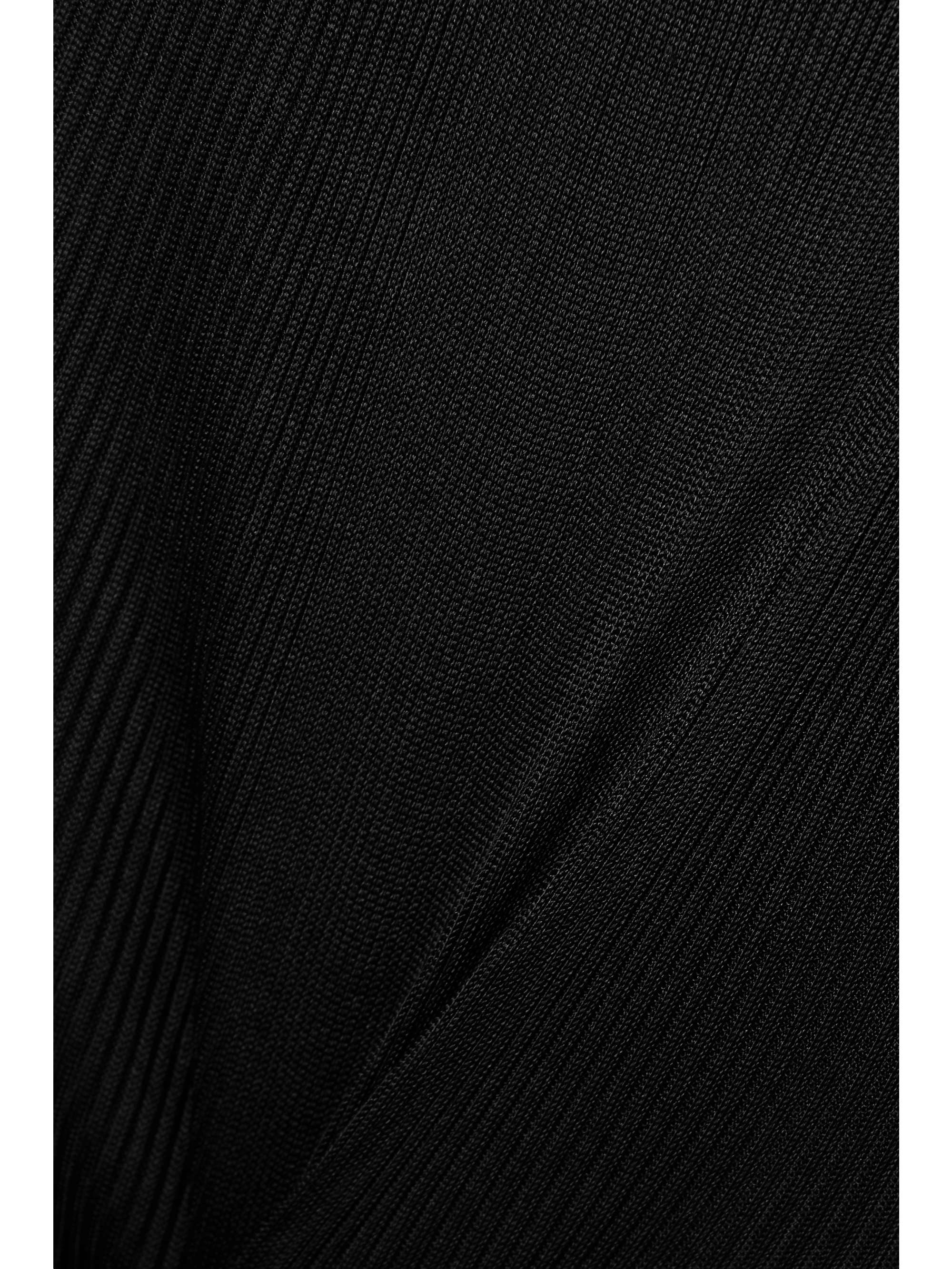GIVENCHY Ribbed silk-jersey maxi dress