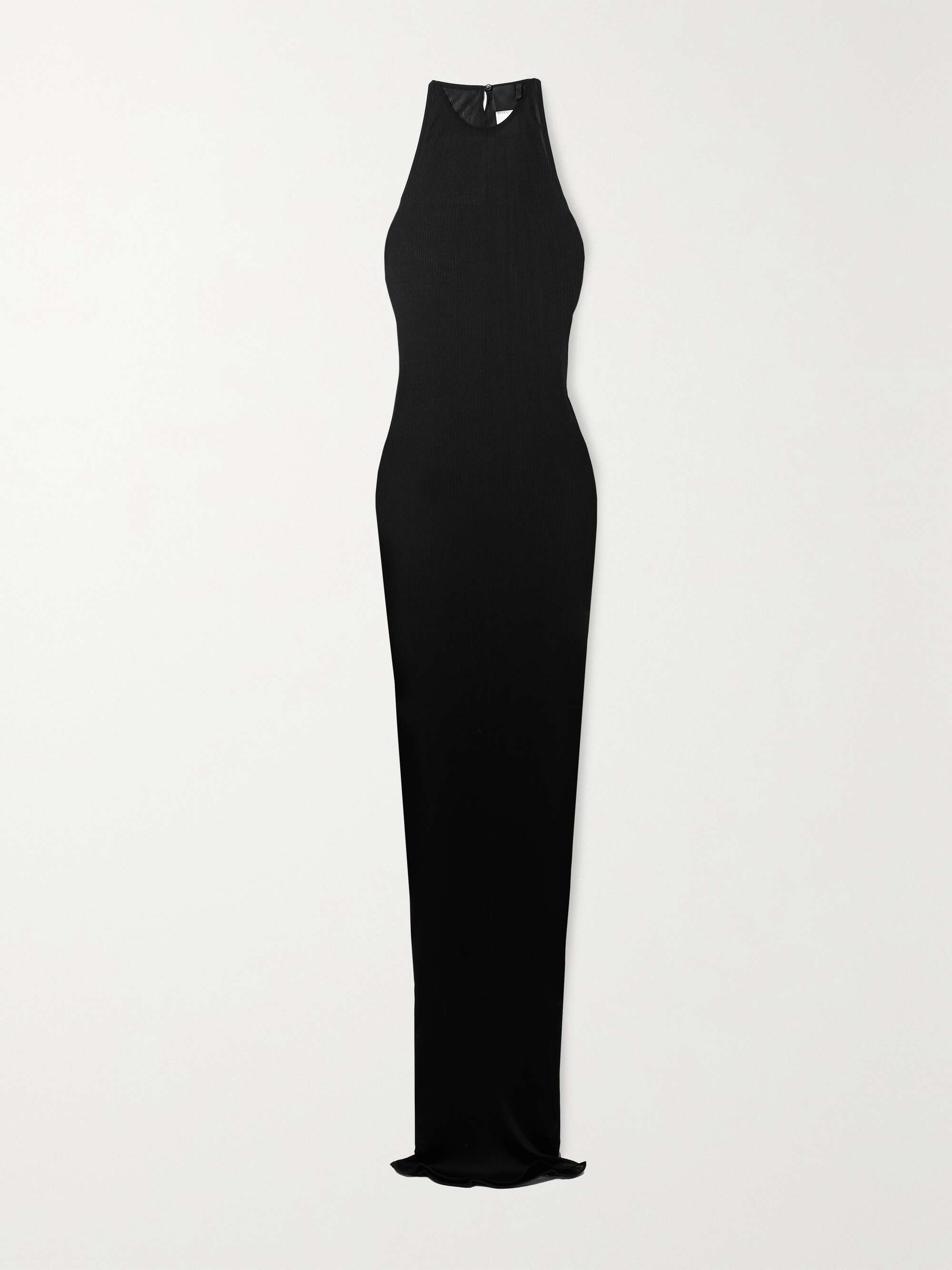 GIVENCHY Ribbed silk-jersey maxi dress | NET-A-PORTER