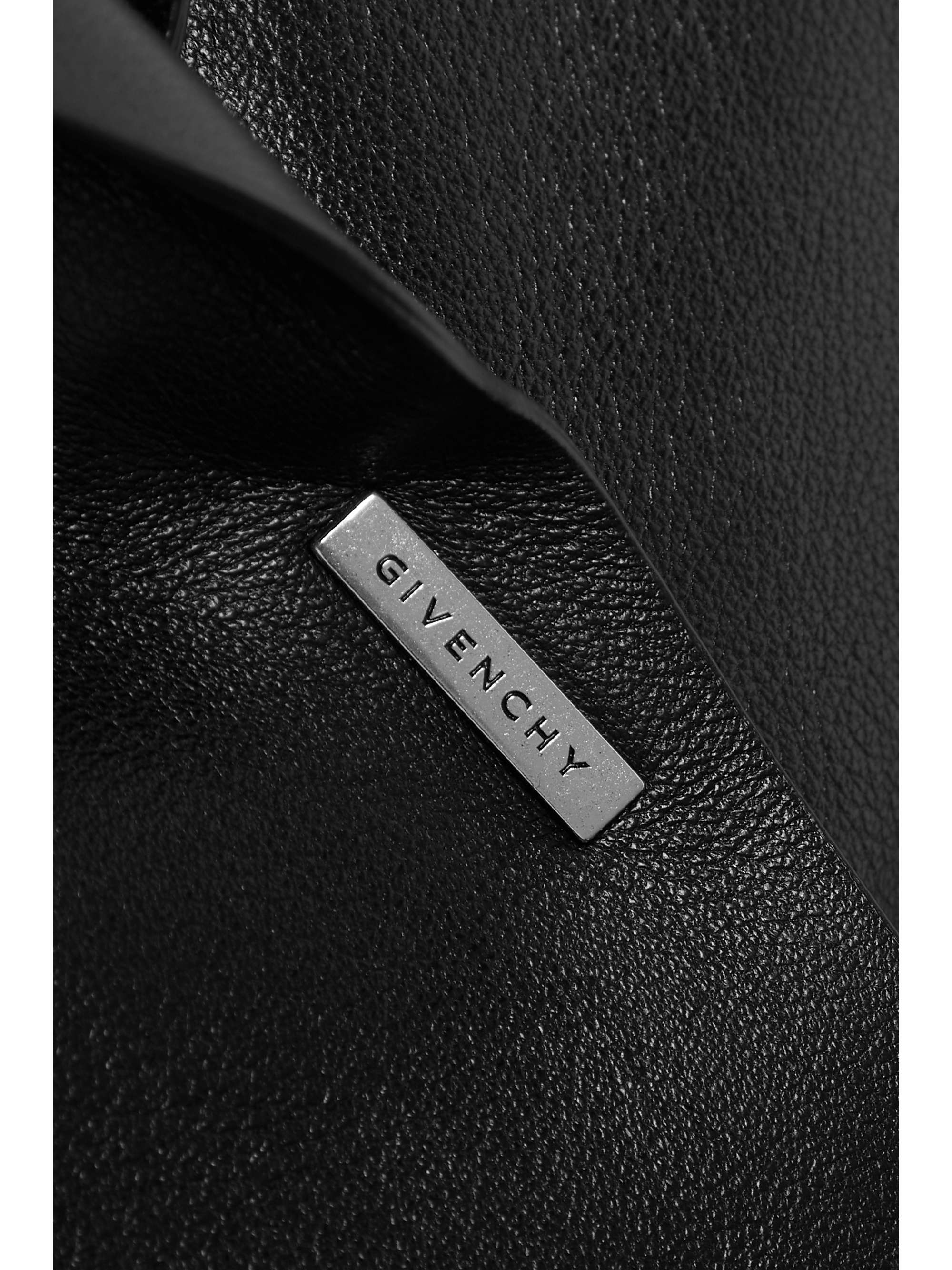 GIVENCHY Cutout leather blazer
