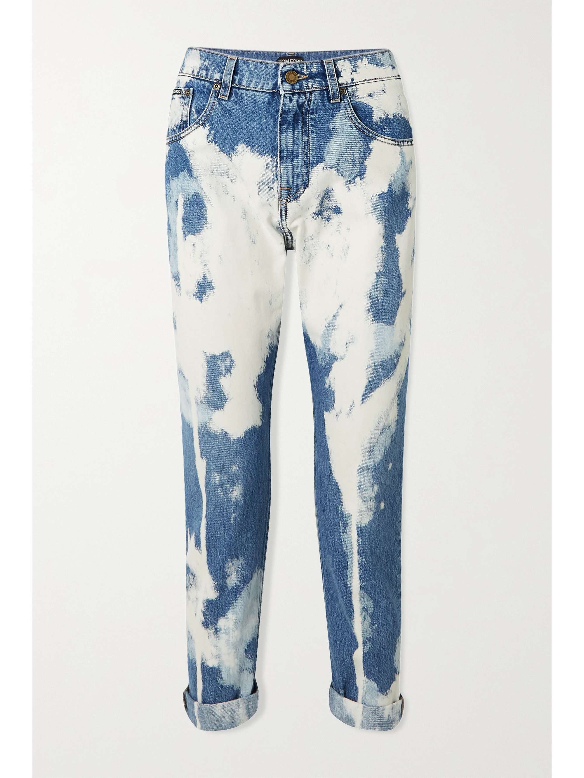 Bleached boyfriend jeans | TOM FORD 