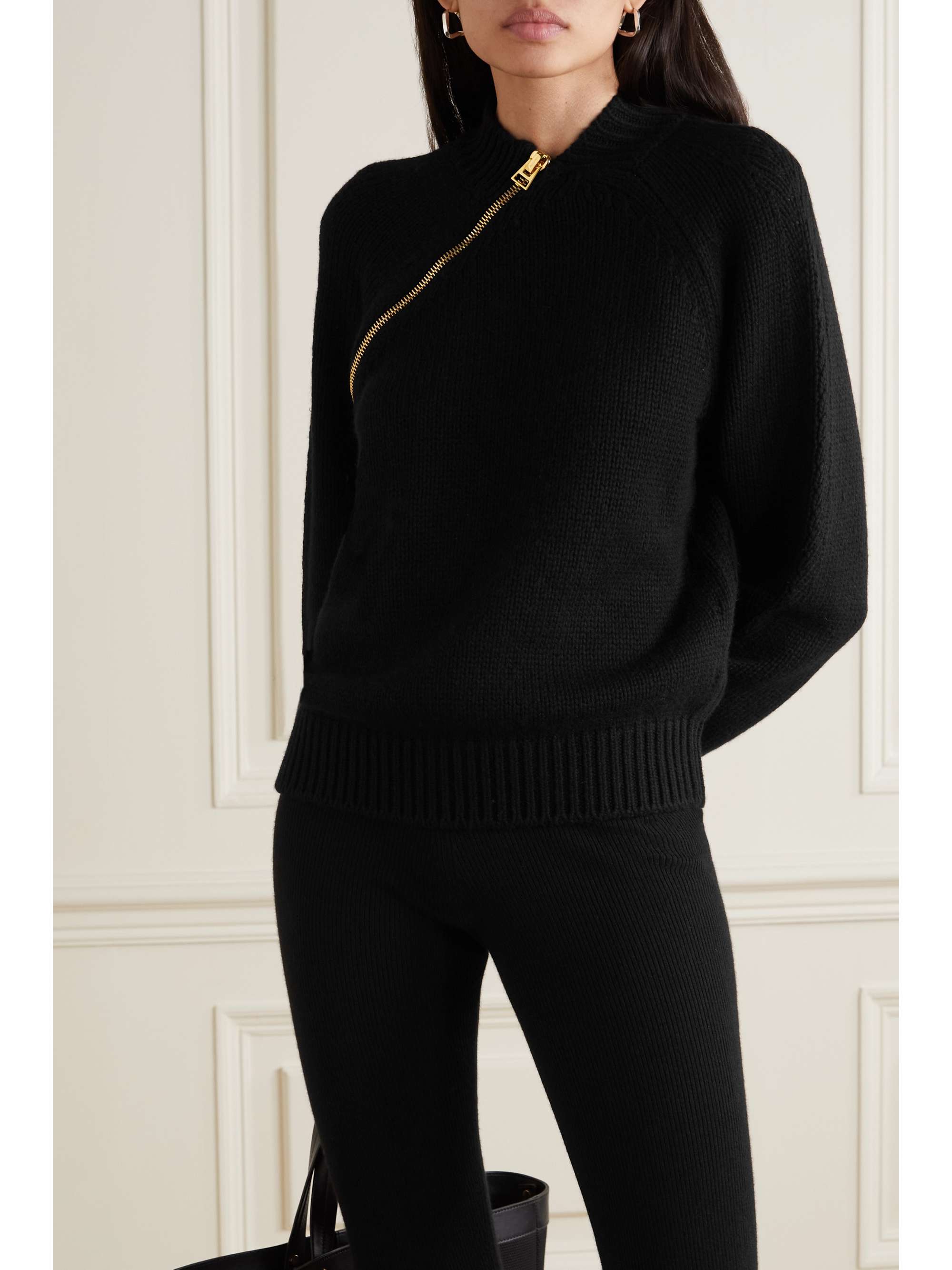 TOM FORD Cashmere and cotton-blend sweater