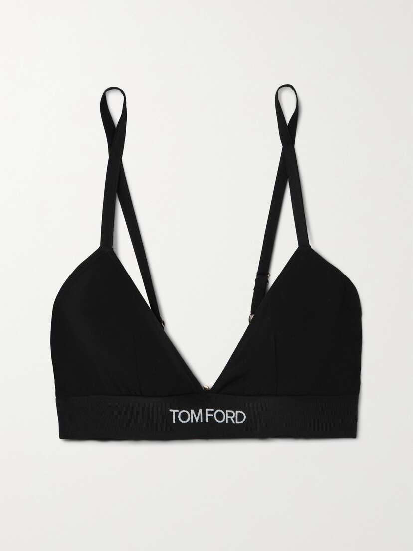 Tom Ford Stretch-modal Jersey Soft-cup Triangle Bra