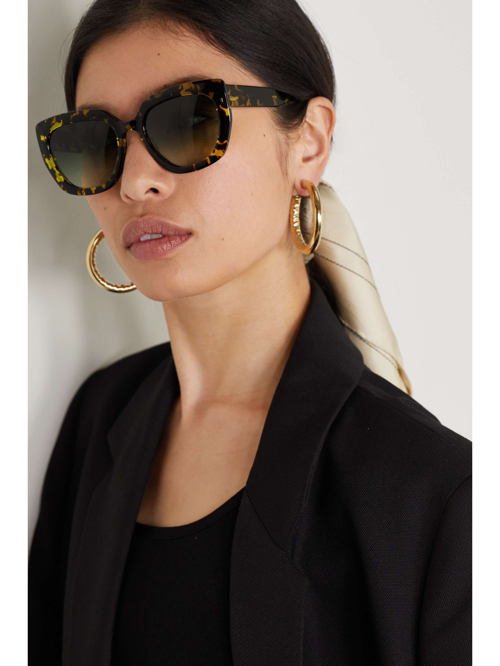 BARTON PERREIRA Akahi cat-eye tortoiseshell acetate sunglasses