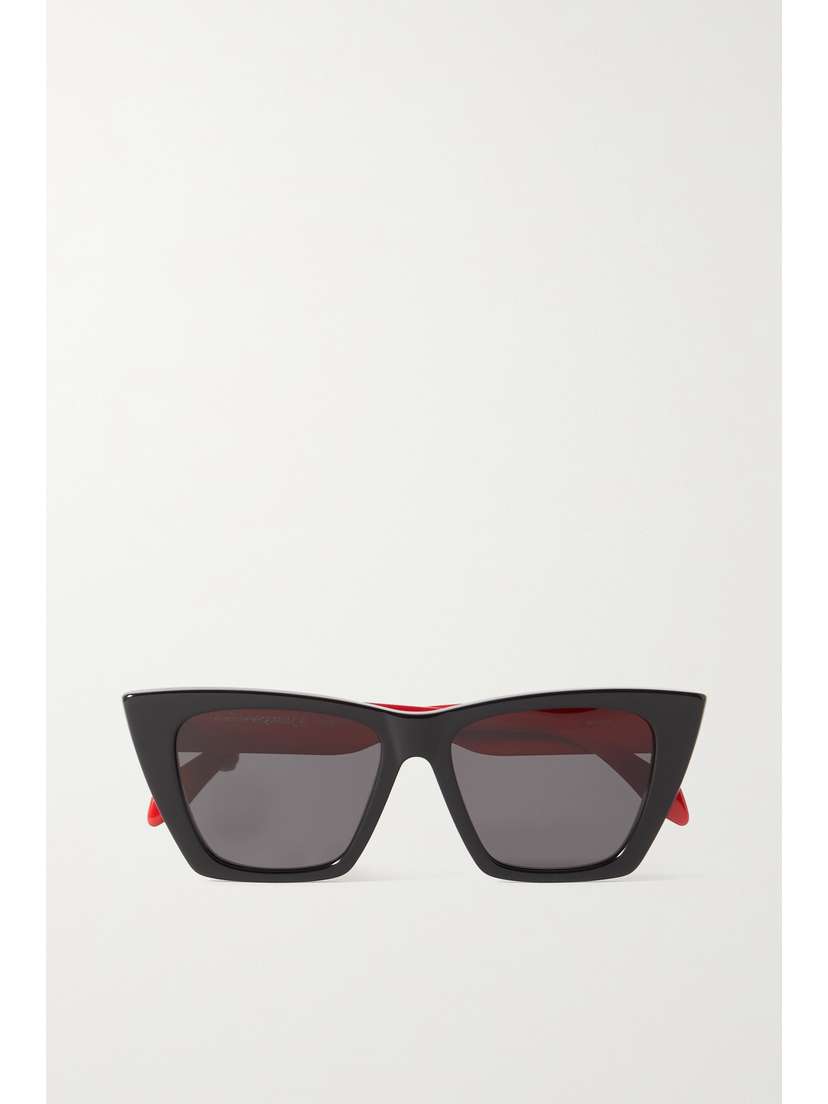ALEXANDER MCQUEEN EYEWEAR Cat-eye Acetate Sunglasses